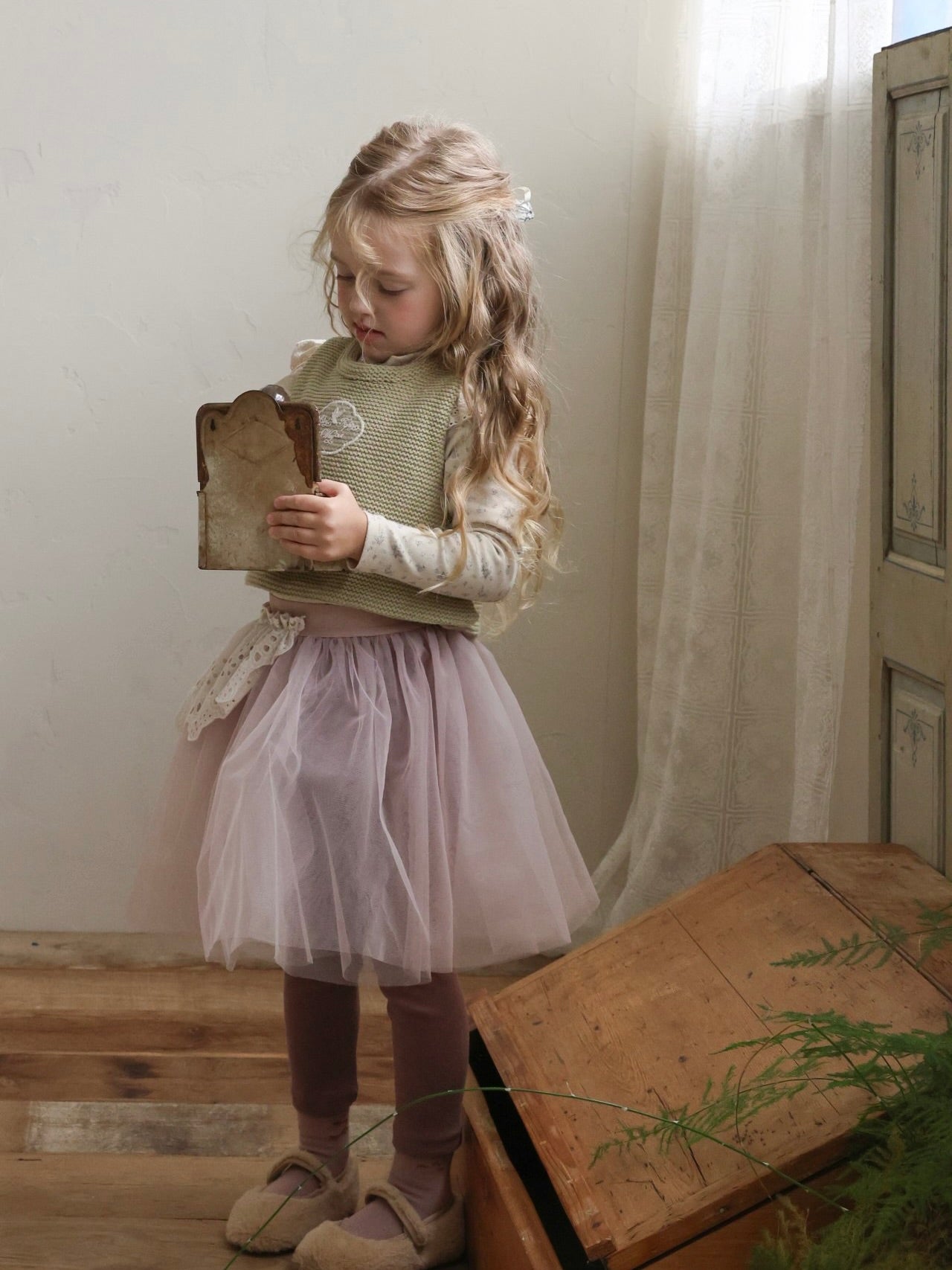 Etoile tulle leggings