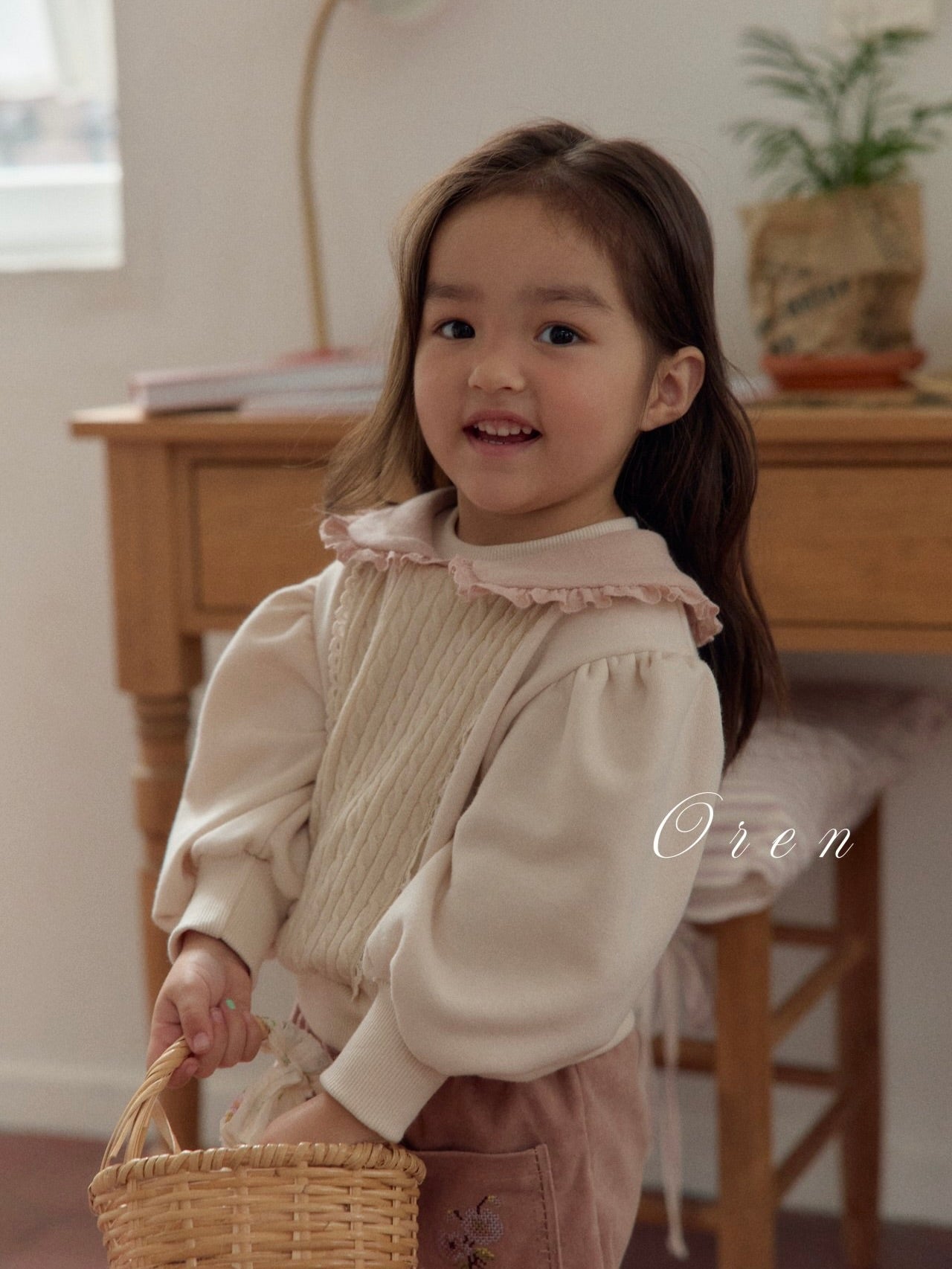 Clement embroidery pants