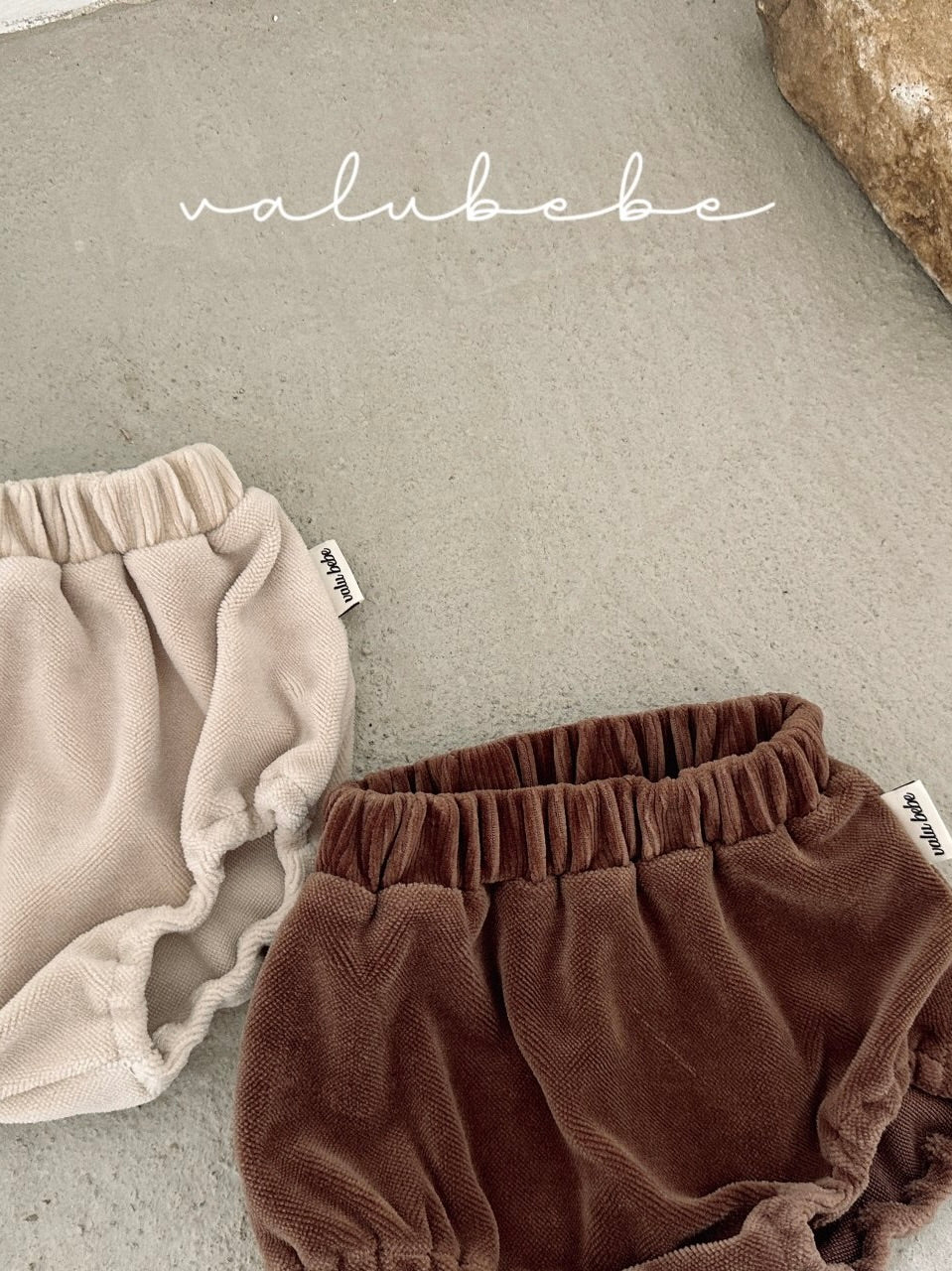 Fluffy velour bloomer (baby)