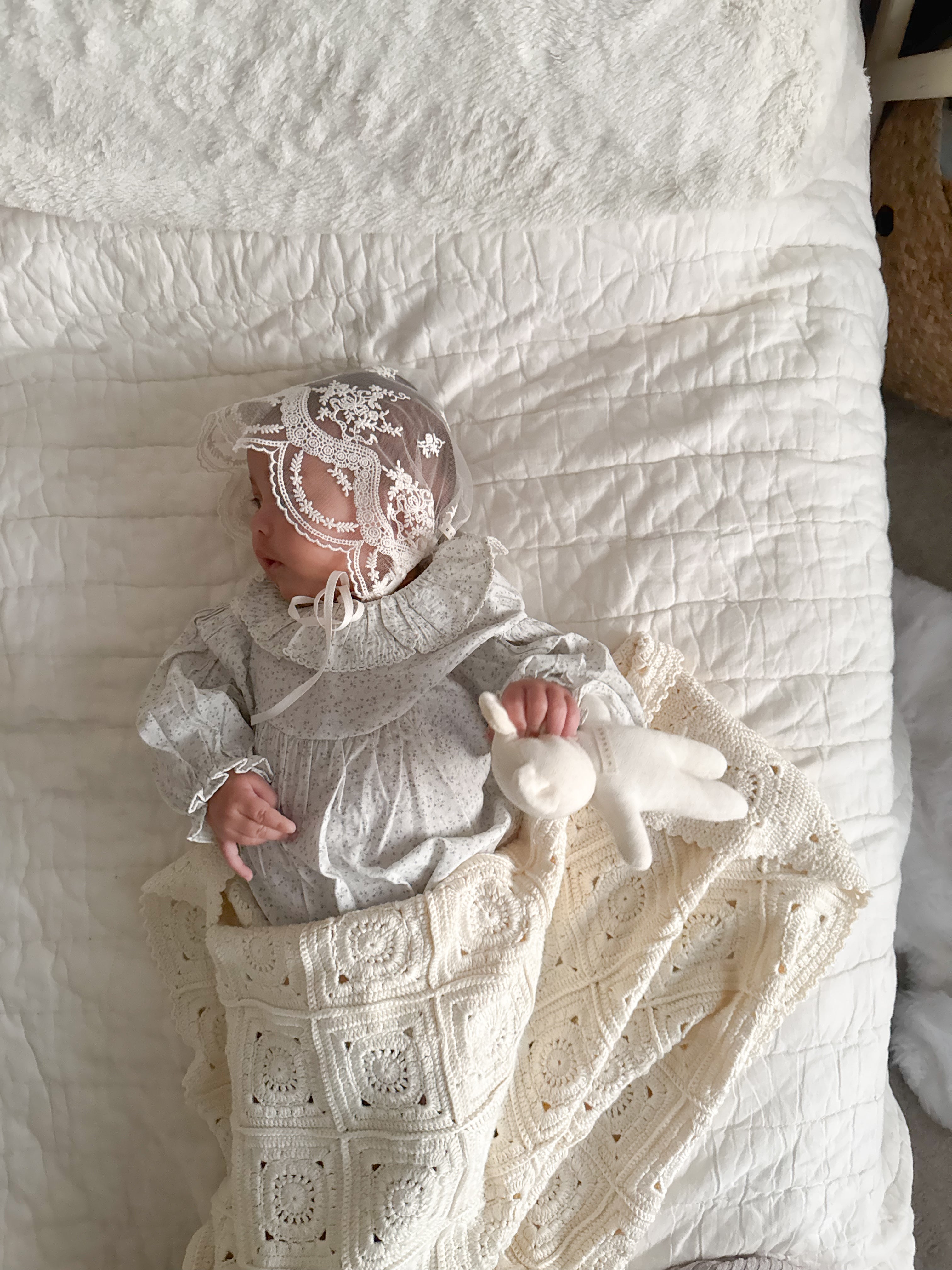 Classic Embroidery Bonnet