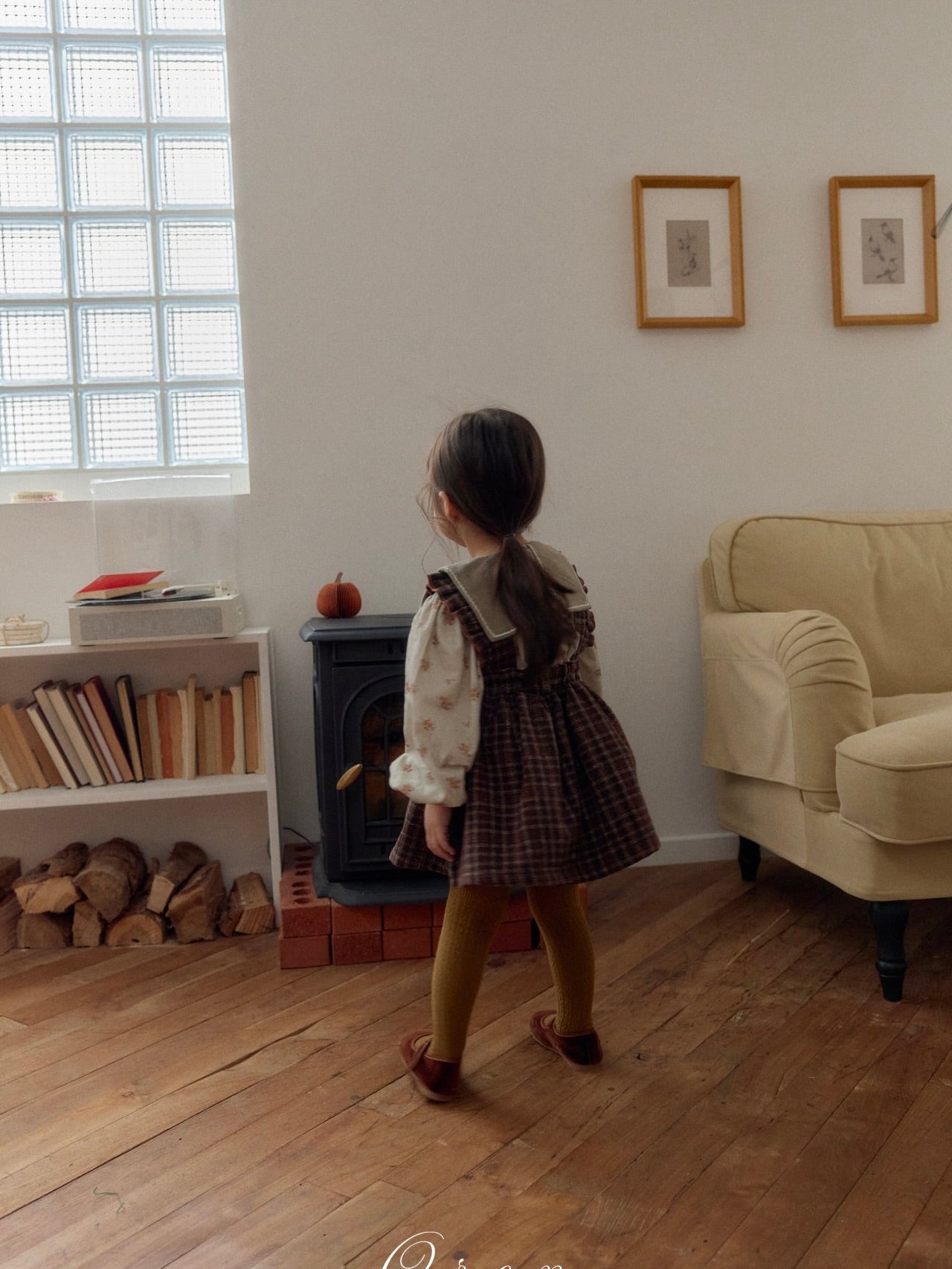 Nanette embroidered collar blouse