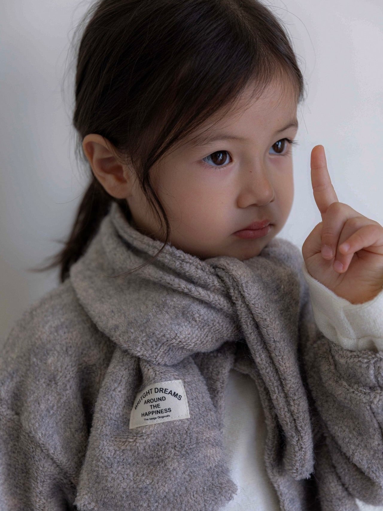 Knit cardigan (knit muffler)