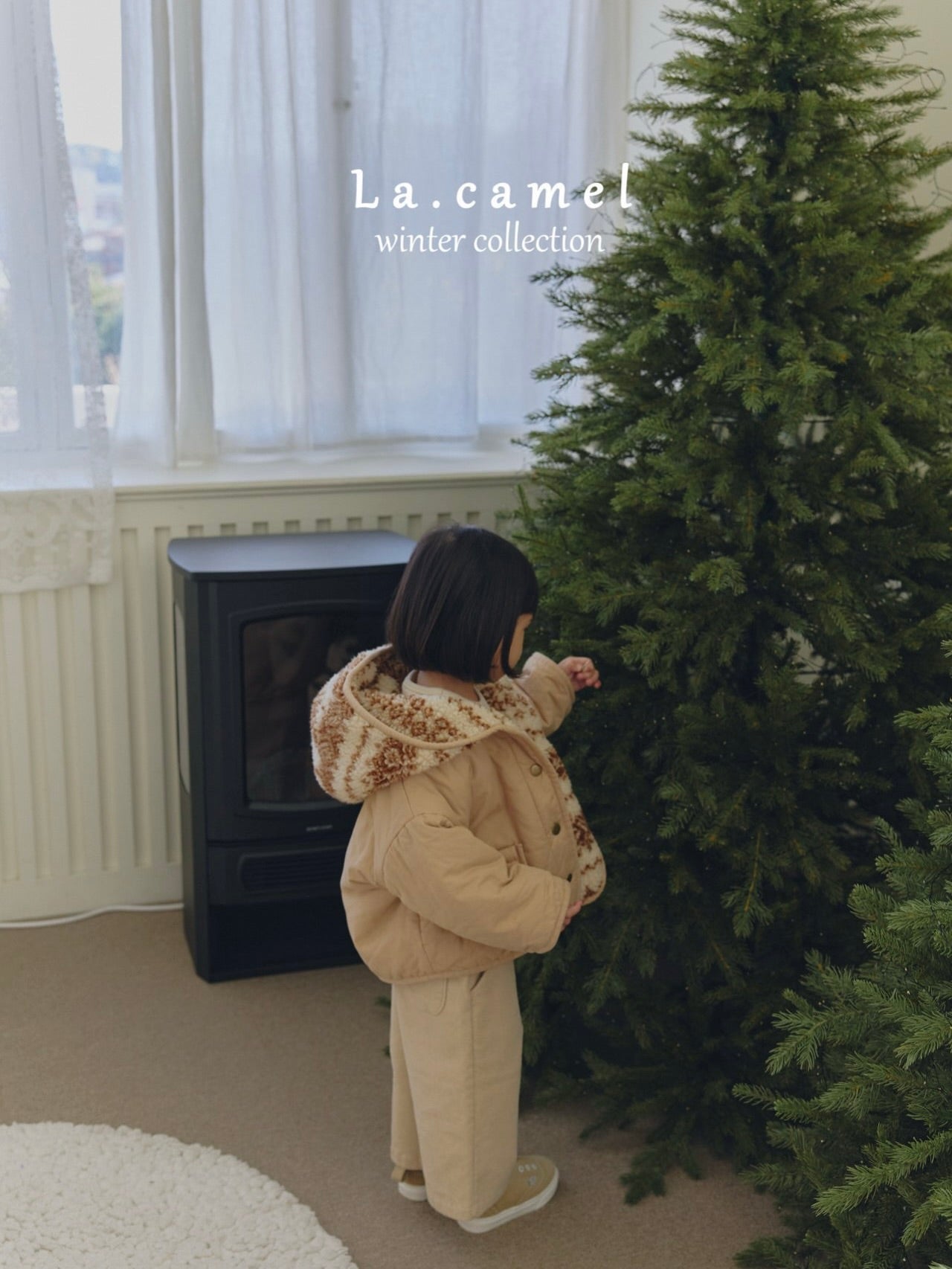 Wide corduroy span pants