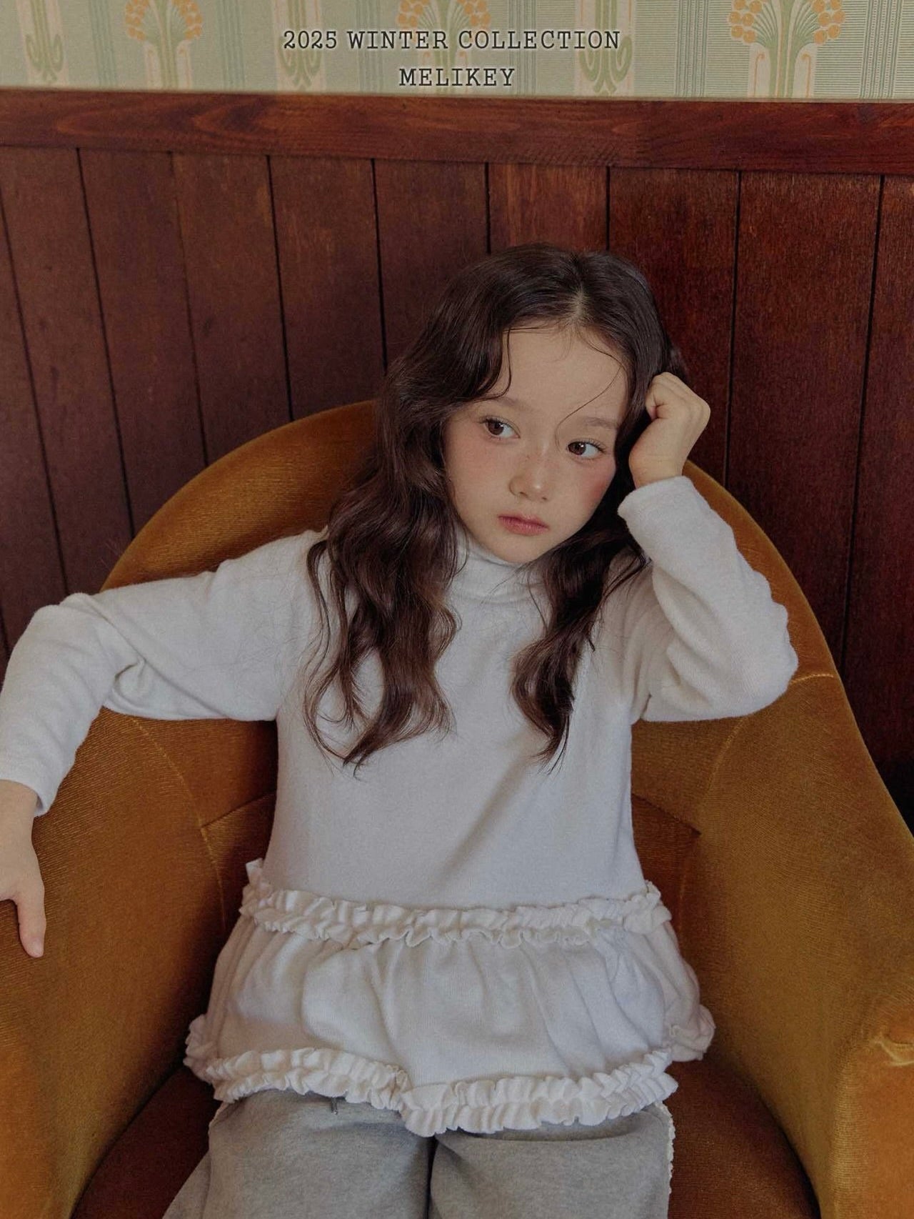 Tutu frill turtle neck T