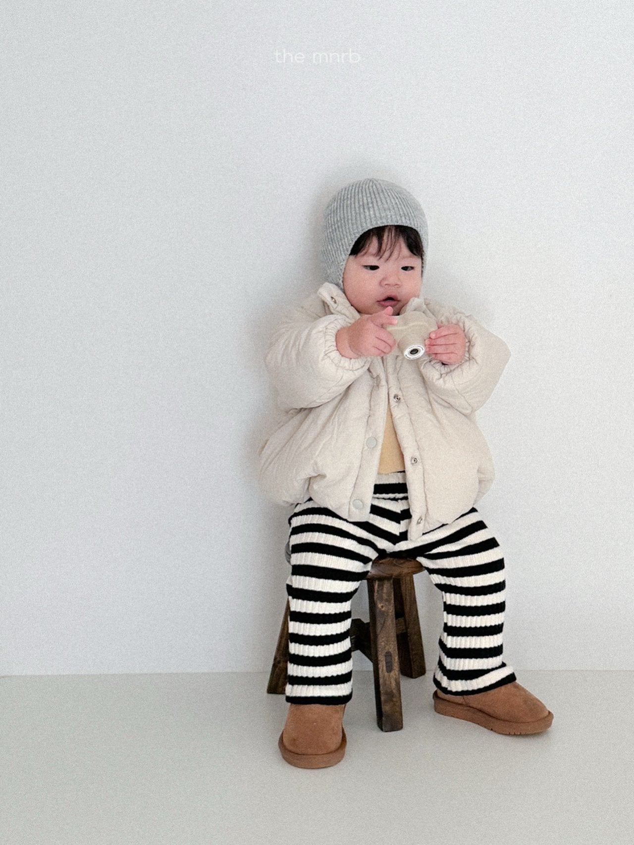 Aloe ribbed bootcut pants