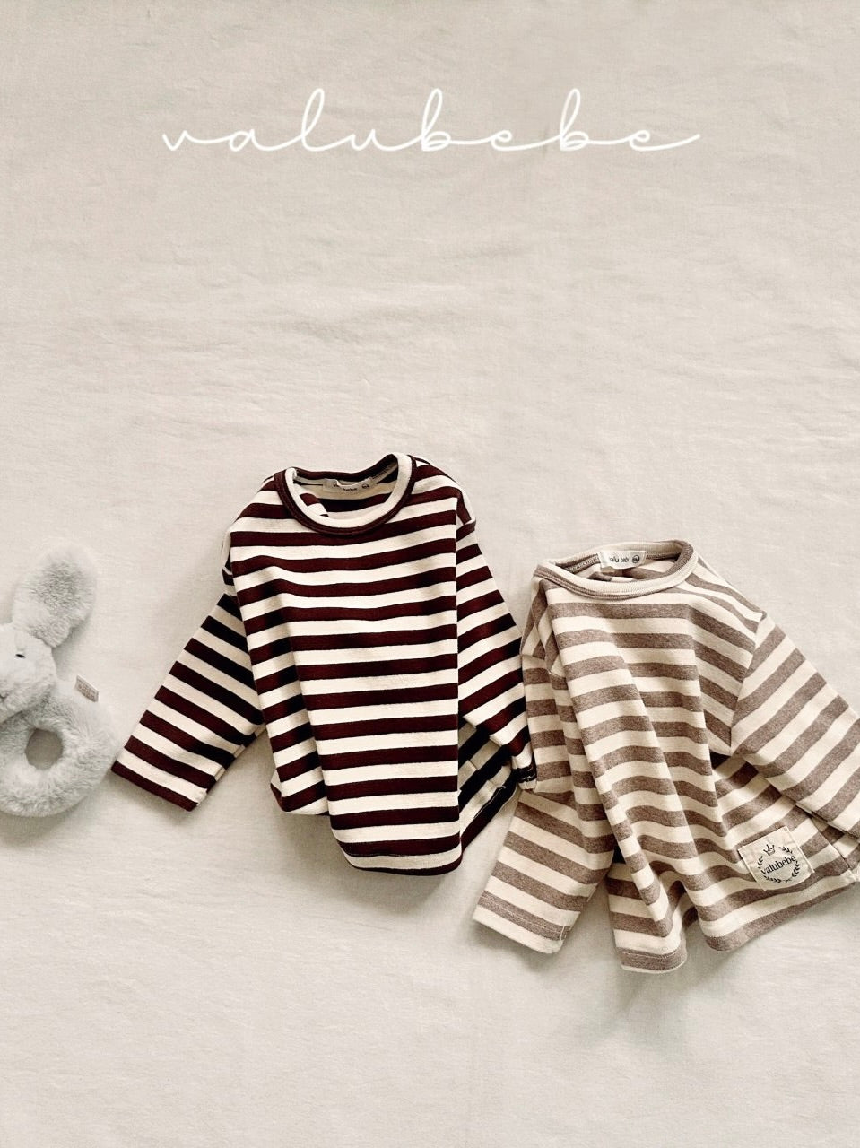 Stripe fluffy T (baby & kids)