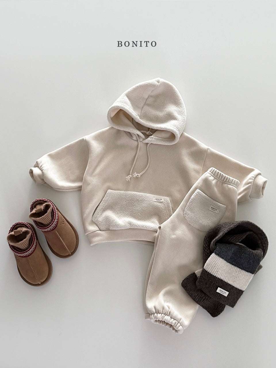 Soft hoodie set