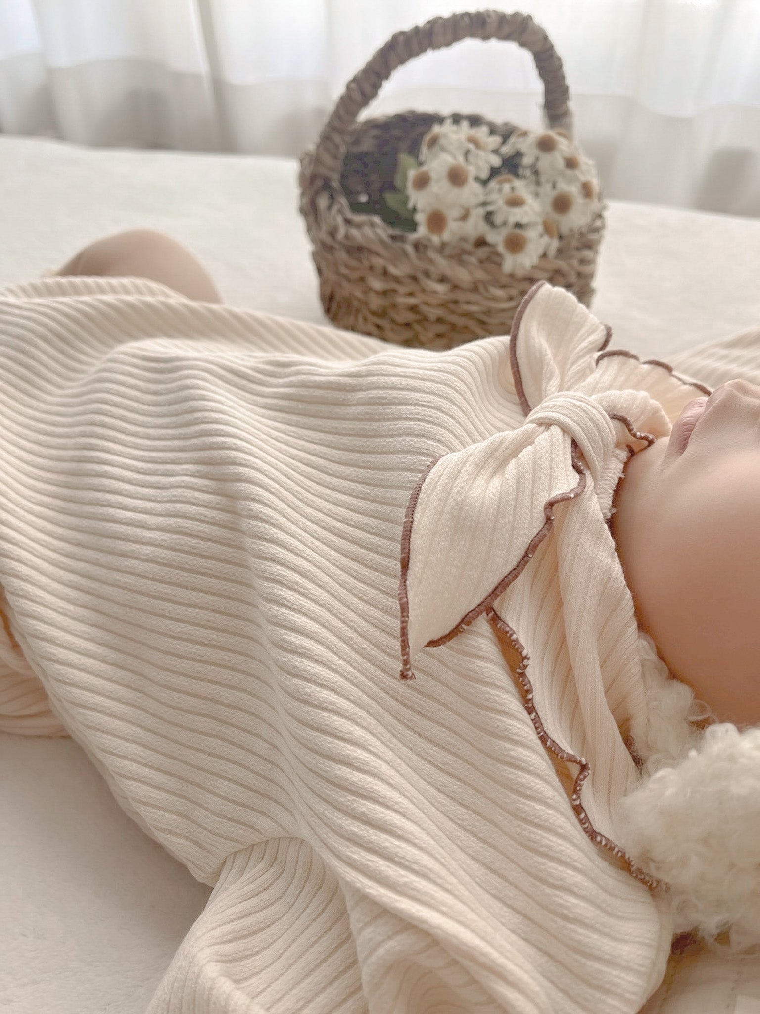 Mellow scarf rompers