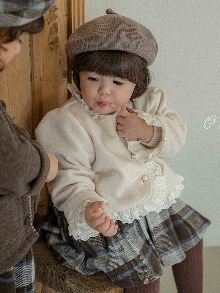 Marie fleece cardigan