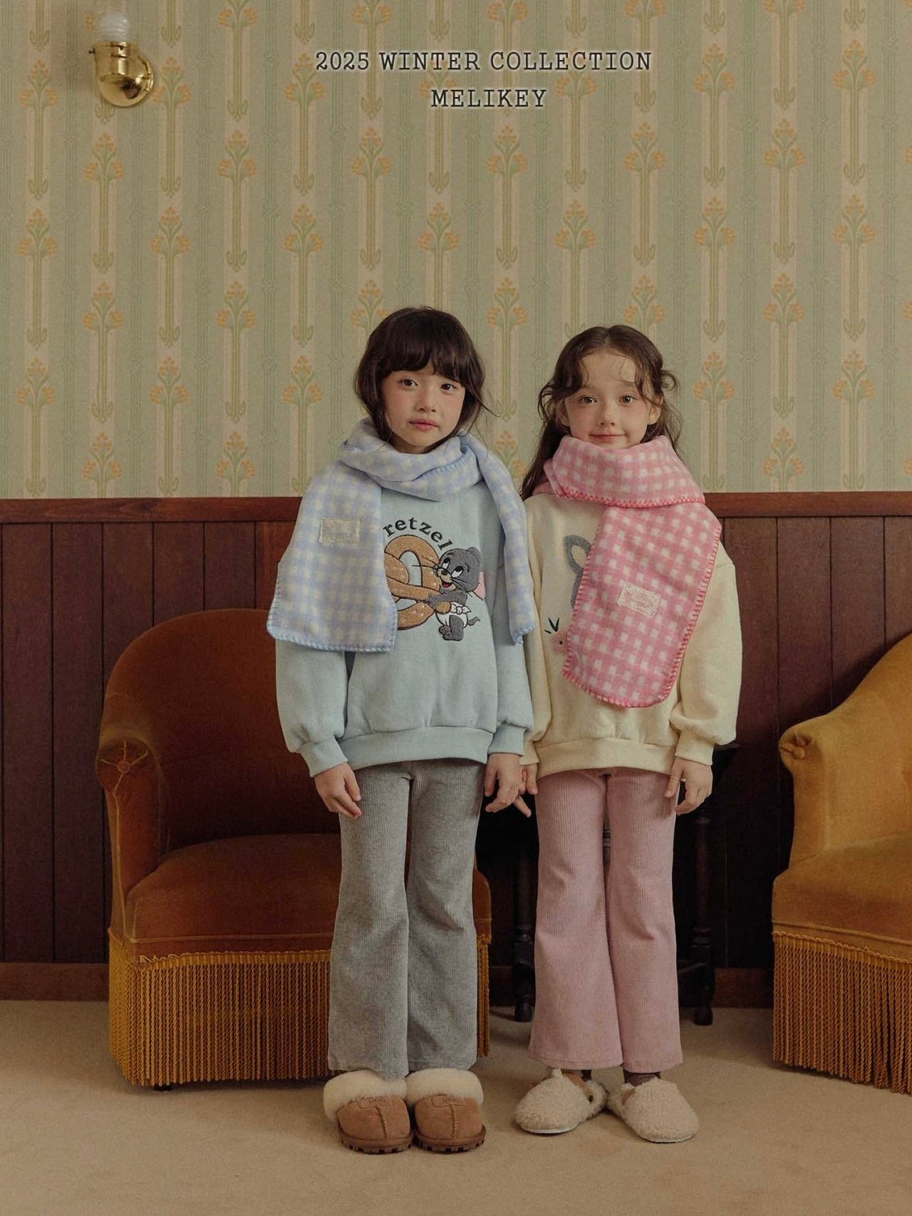 Fleece check muffler