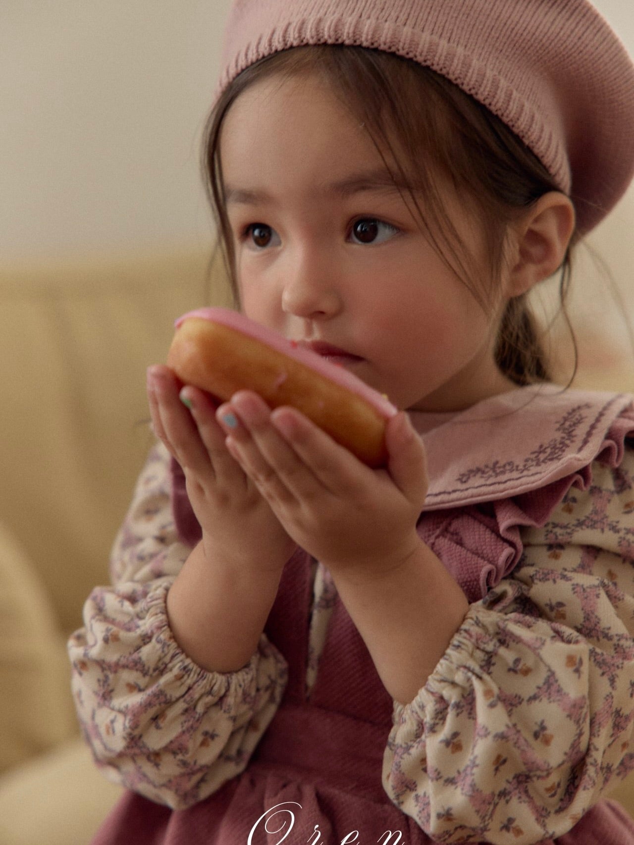 Nanette embroidered collar blouse