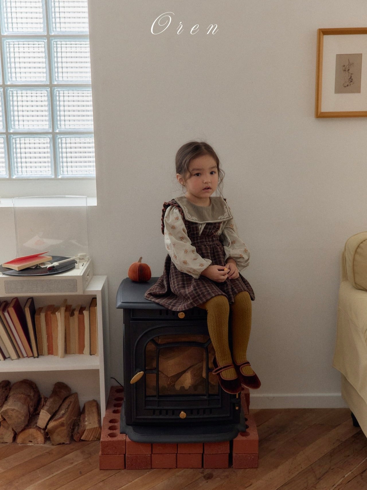 Nanette embroidered collar blouse