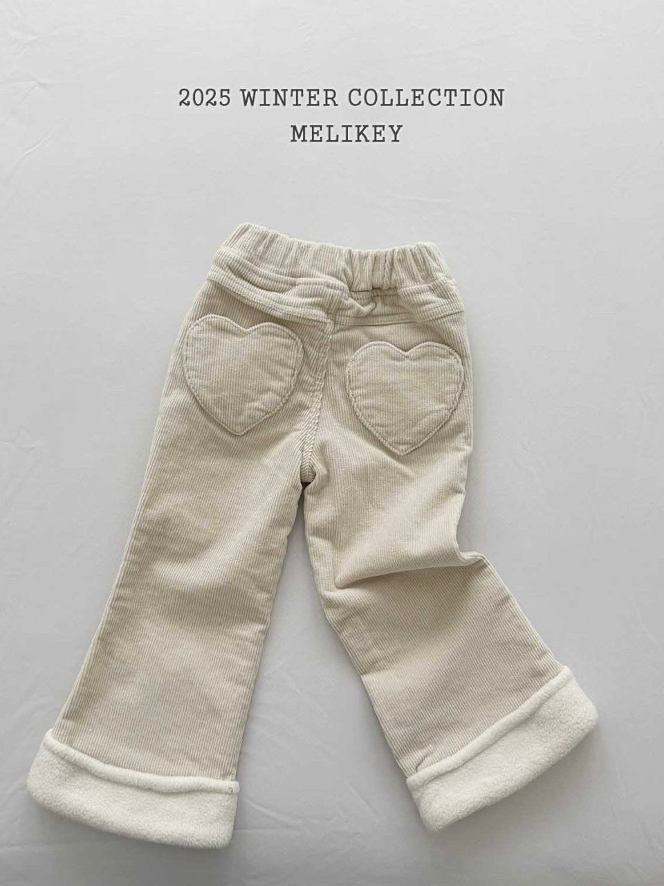 Marshmallow bootcut pants