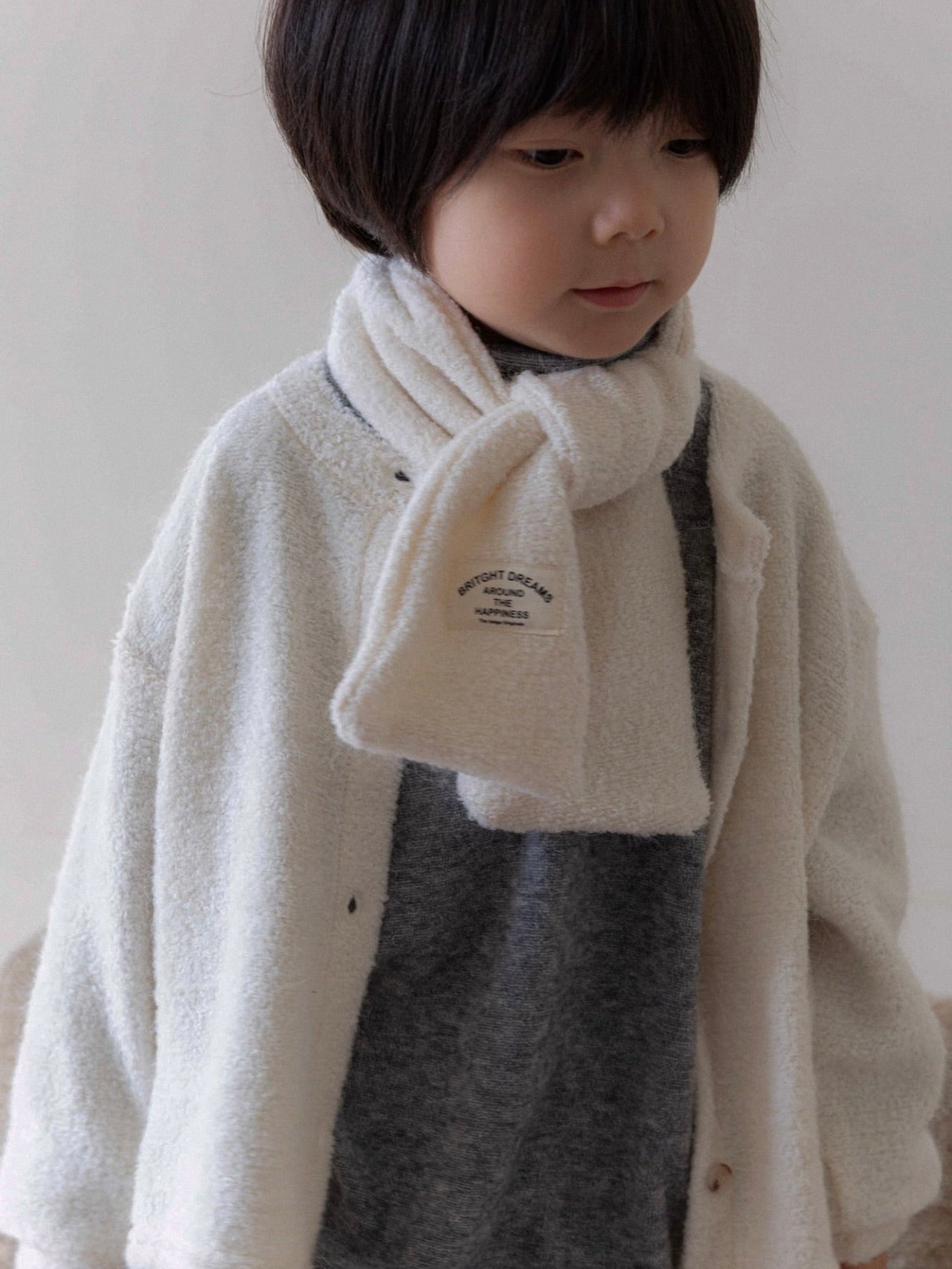 Knit cardigan (knit muffler)