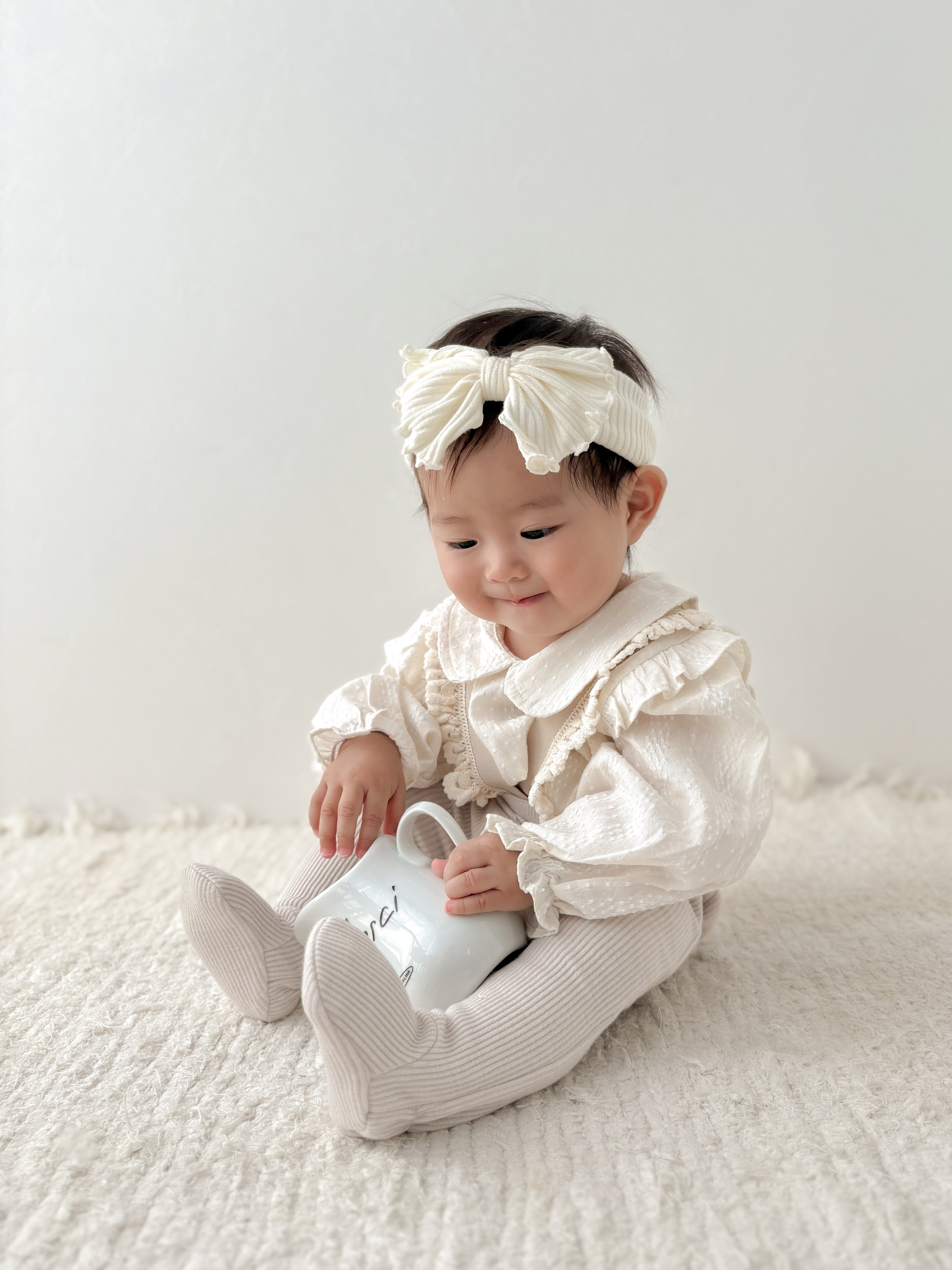 Frill ribbon hairband