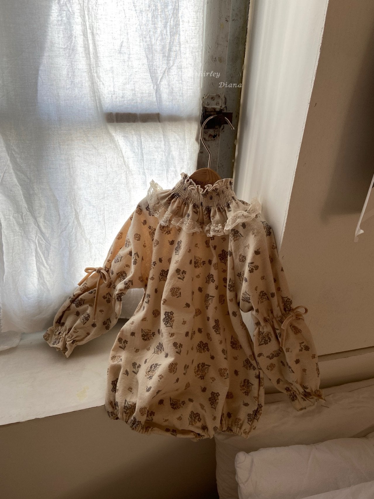 Isabella smock rompers