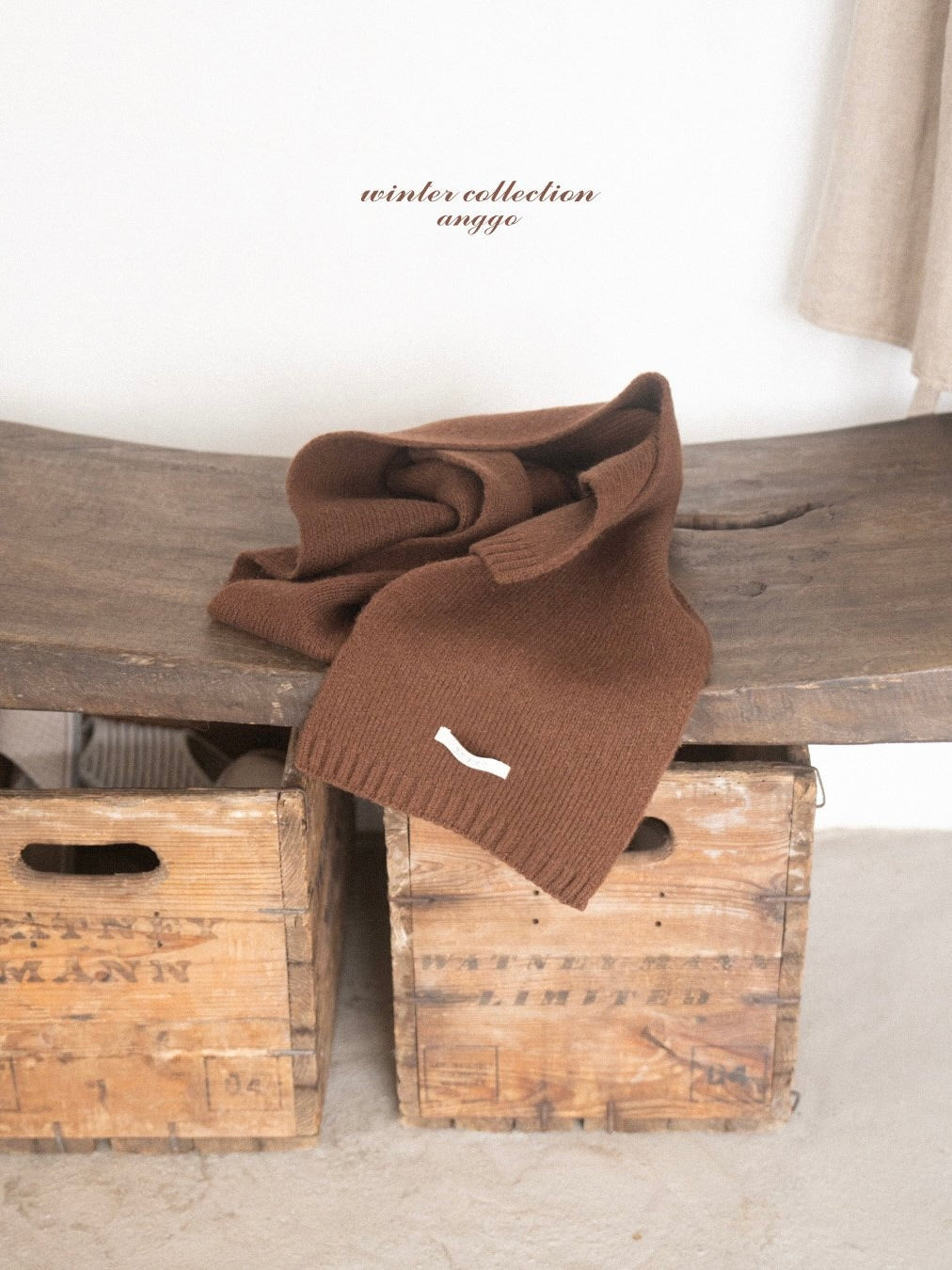 Anggo knit muffler
