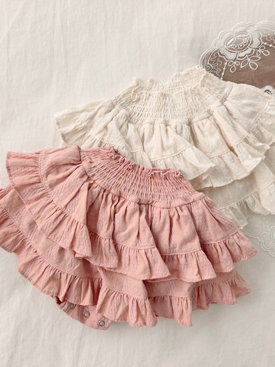 Smock cancan skirt bloomer (baby)
