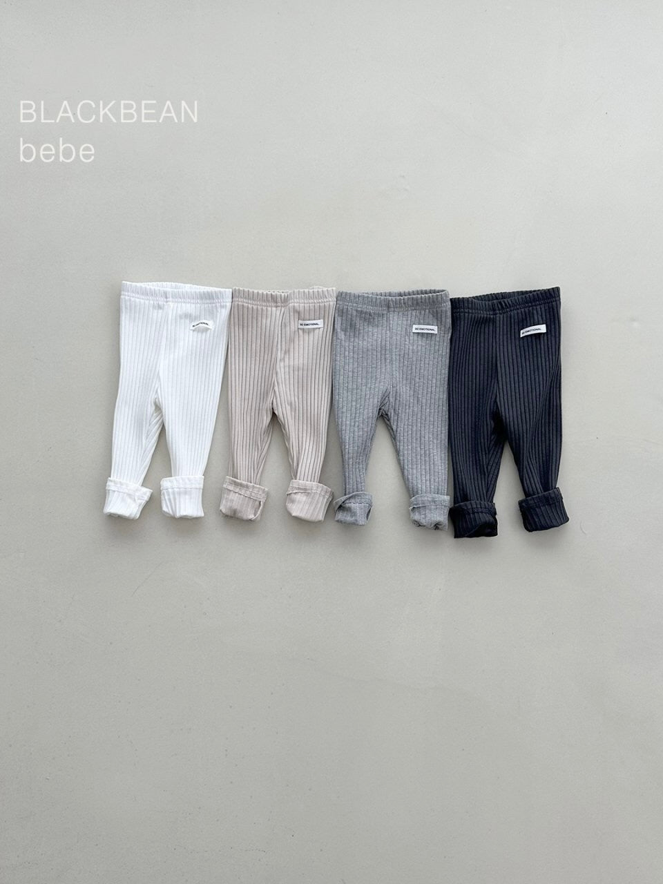 Basic ribbed leggings