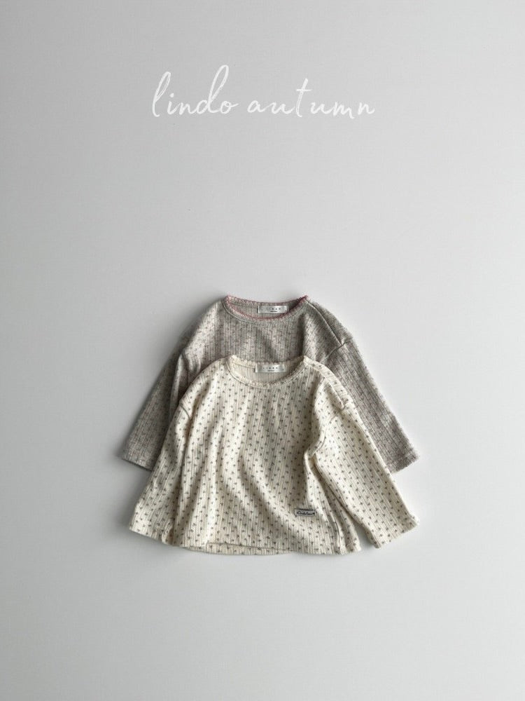 Small flower eyelet T (baby&kids)