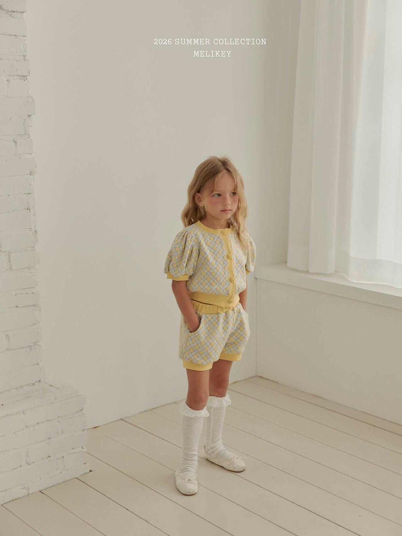 Rika flower puff cardigan