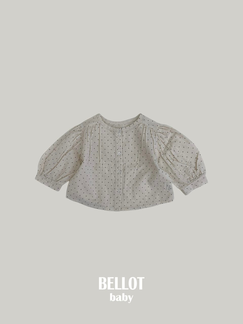 Bebe bonbon dot blouse