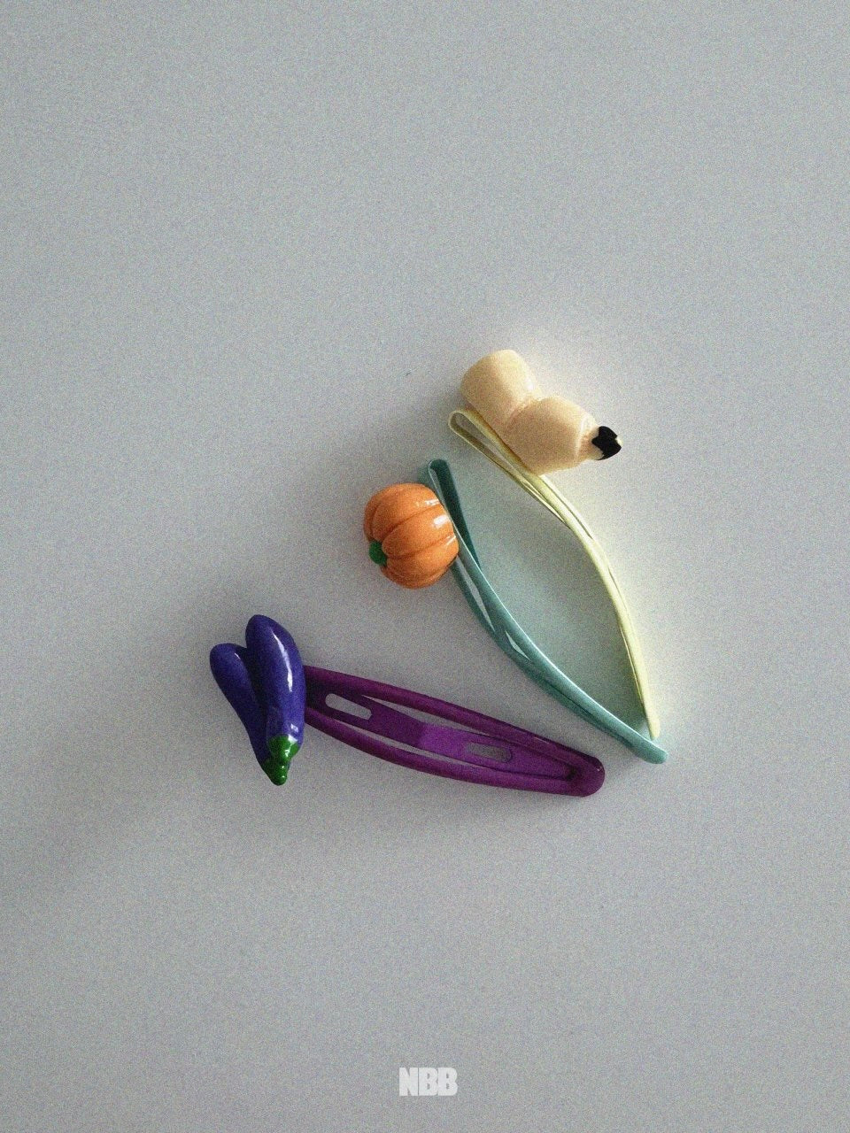 Vegetable shop pin set (3 pieces)