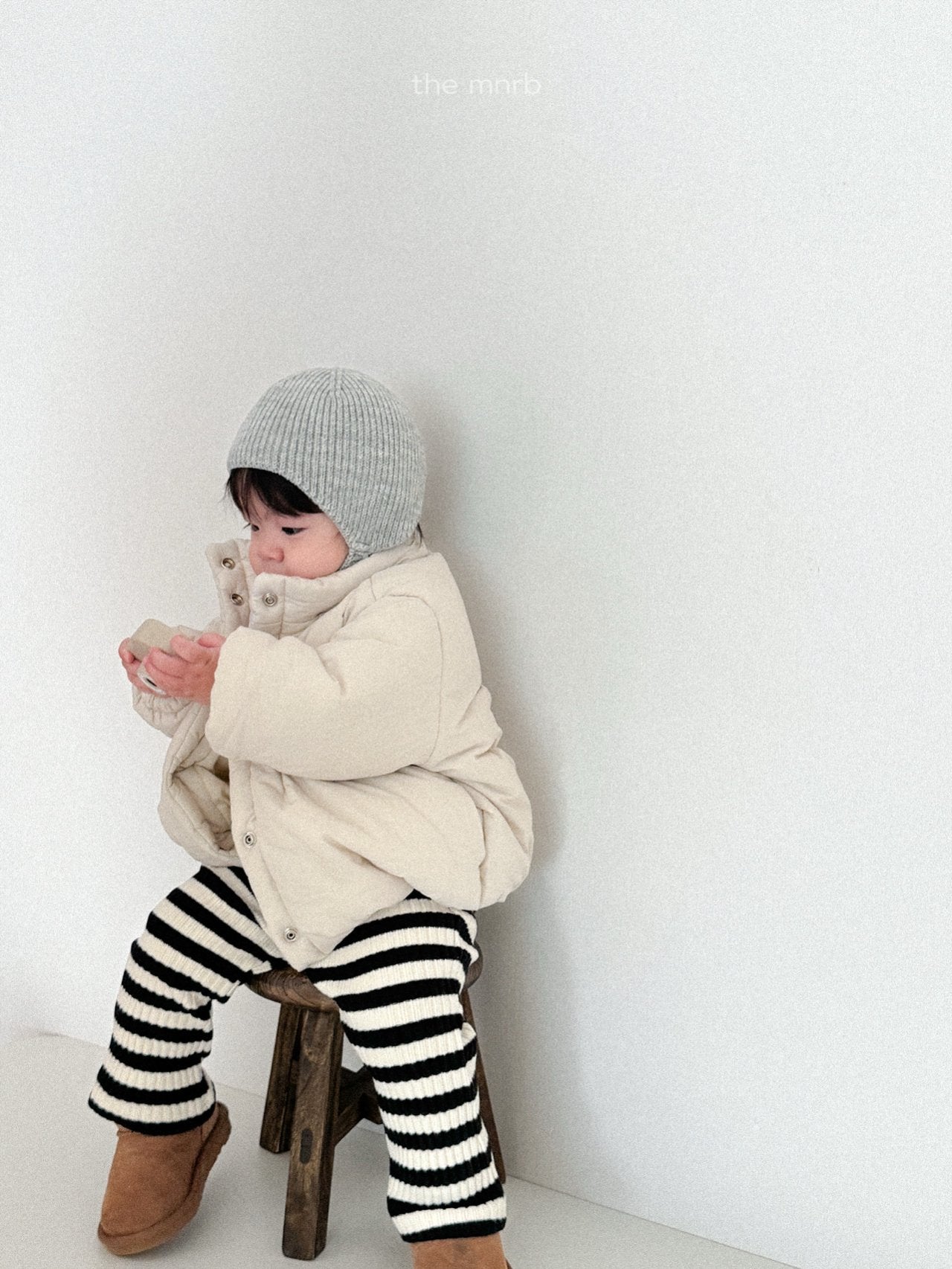 Aloe ribbed bootcut pants