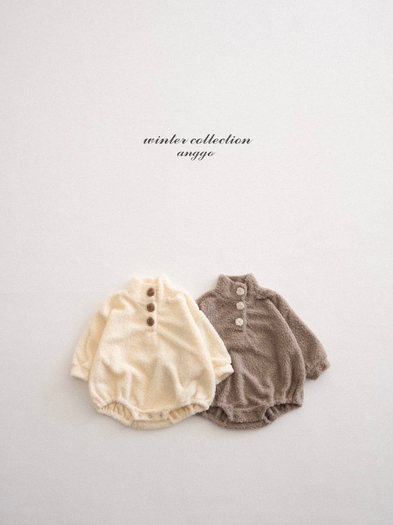 Whipped cream romper (baby)