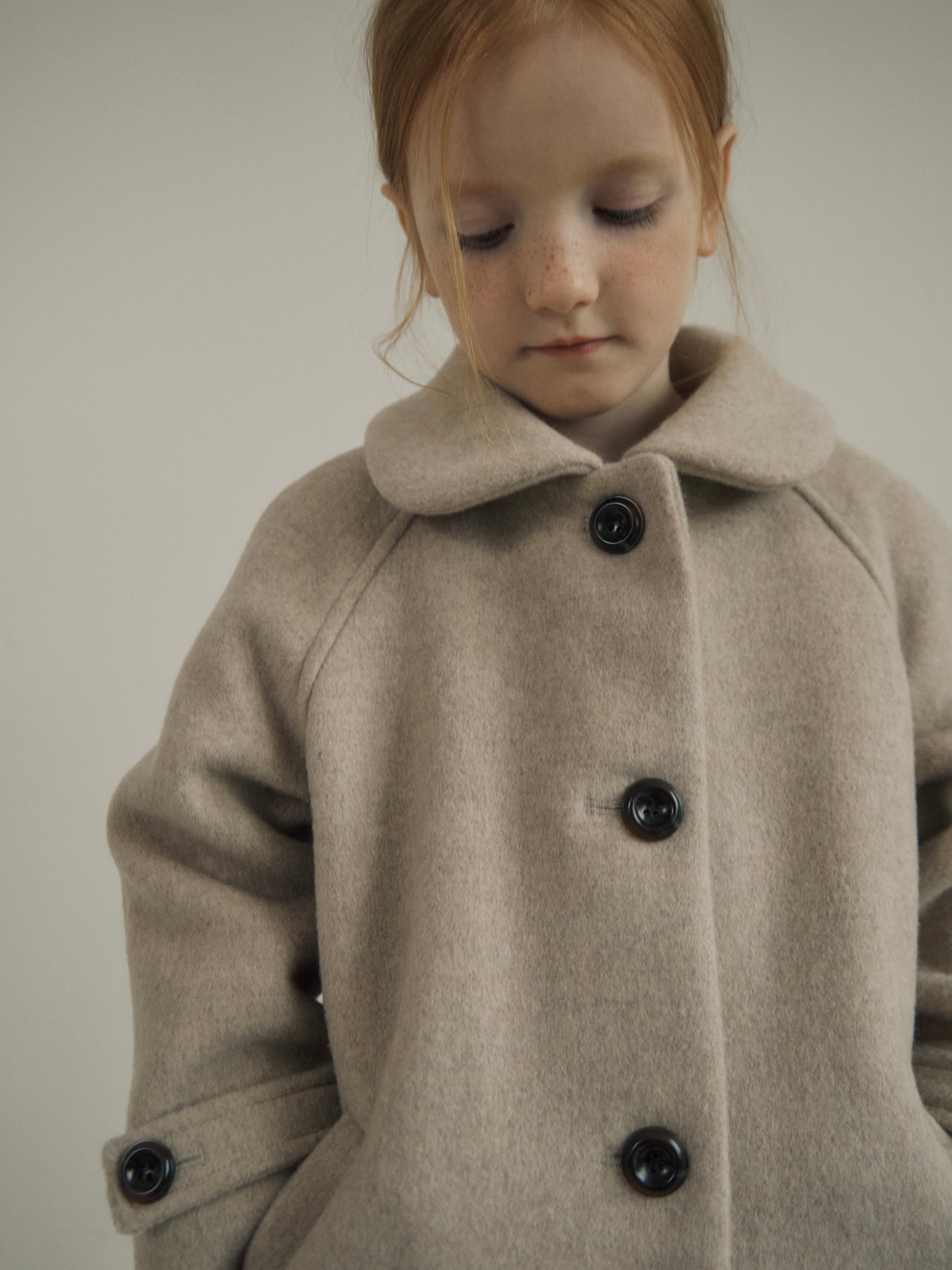 Noa wool coat (beige)