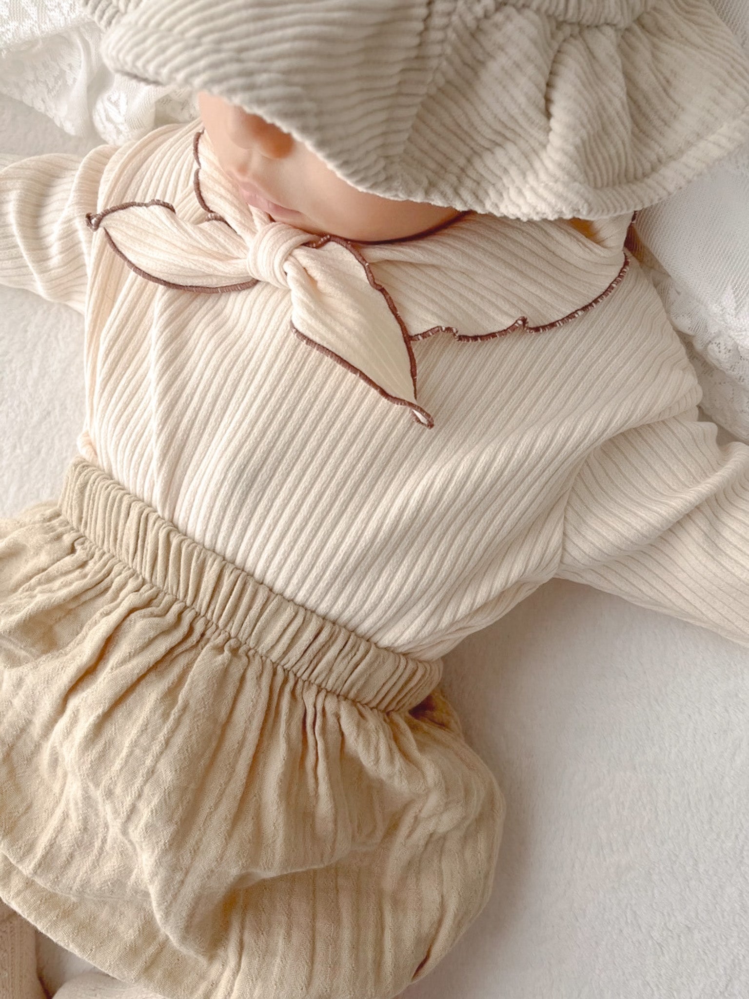 Mellow scarf rompers