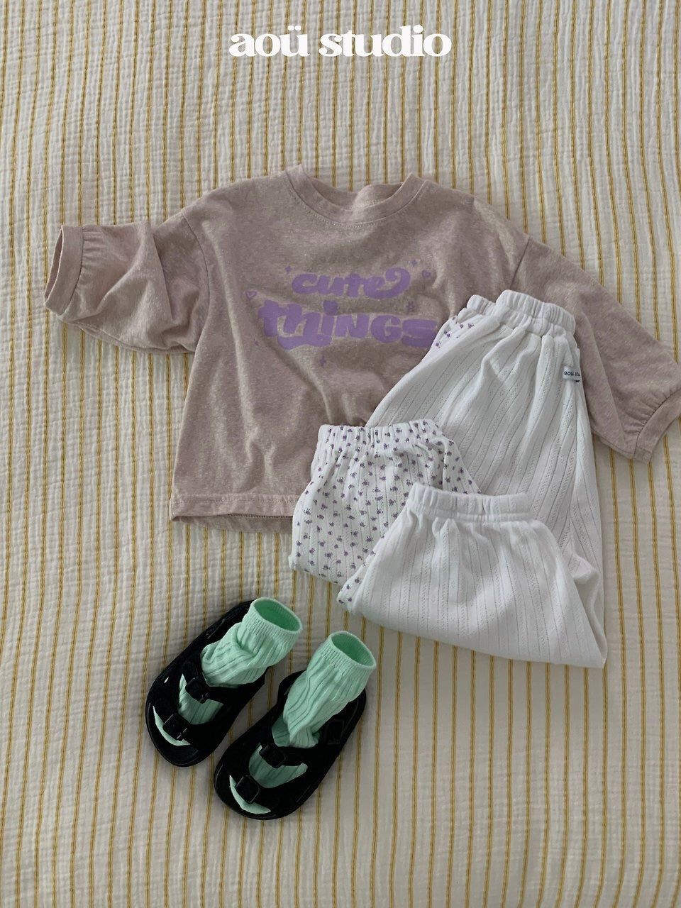 Rose jogger pants