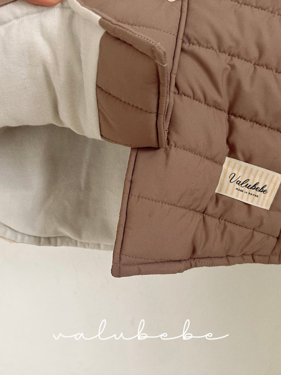 Padded hooded cape (baby)