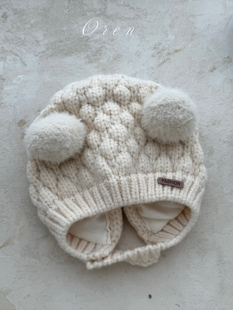 Bonbon knit bonnet (baby)