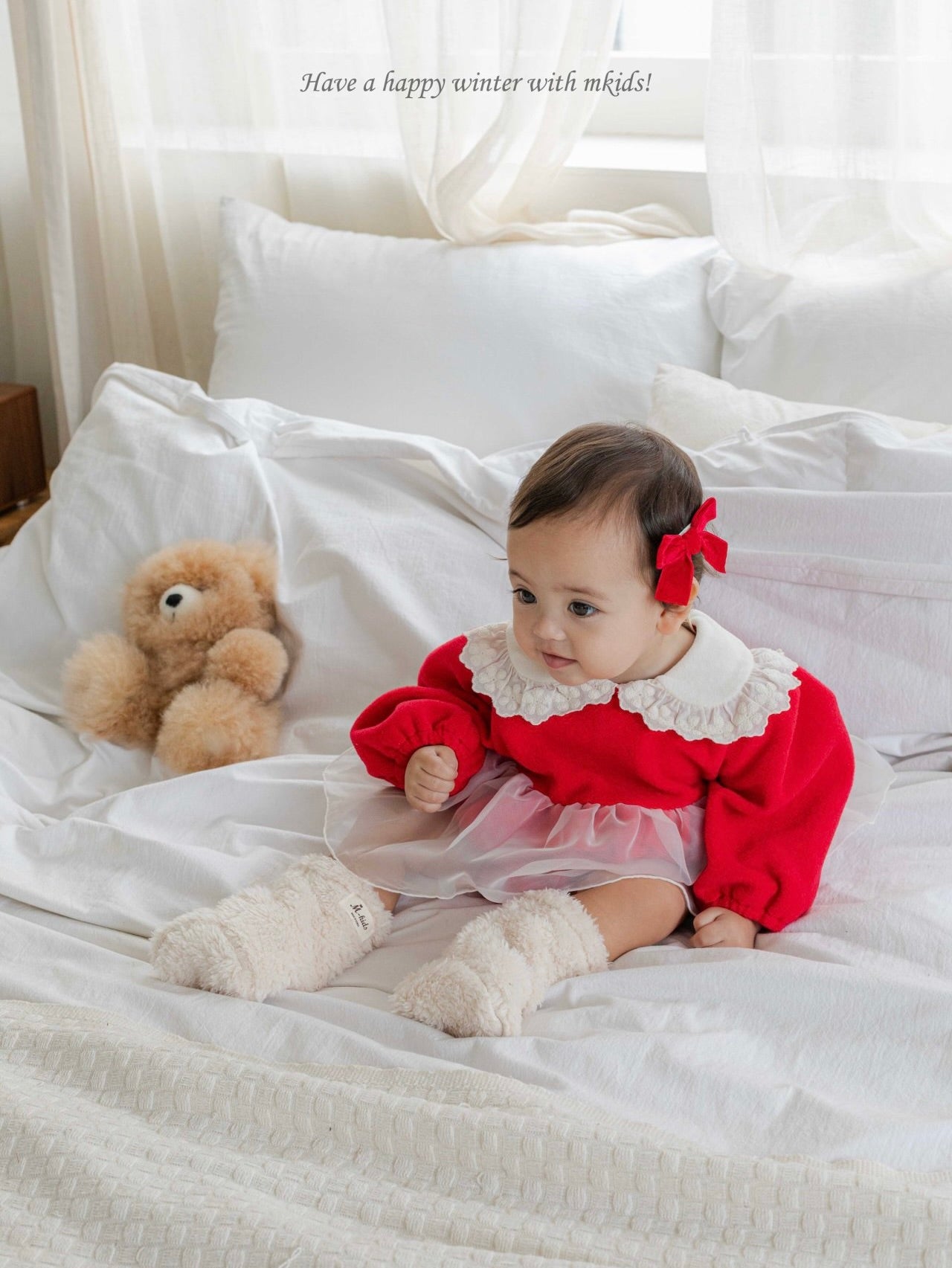 Soft fleece foot muff