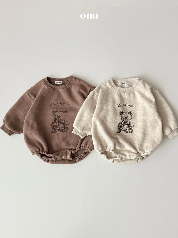 Twin bear rompers (baby)
