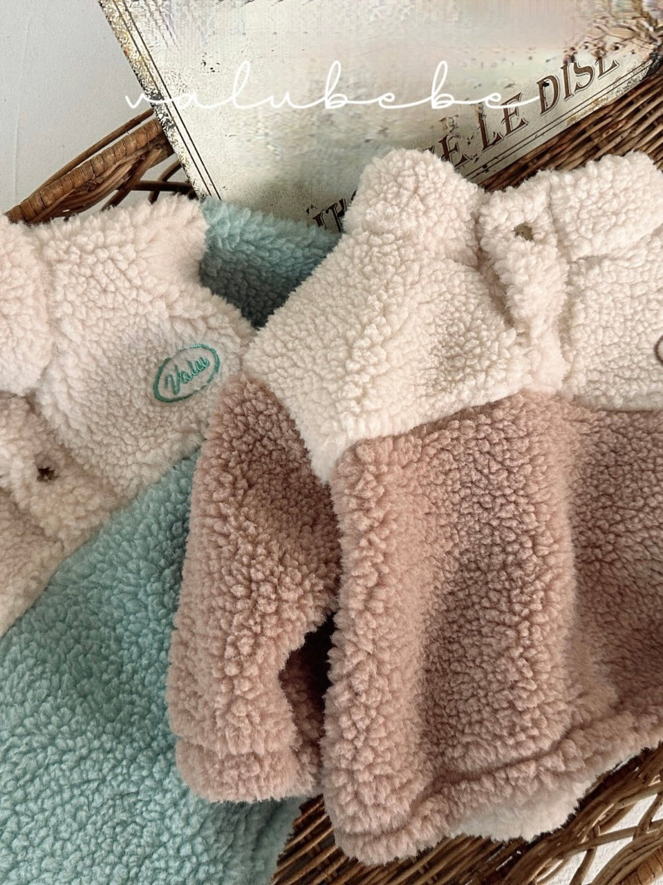 Fluffy button jumper (baby&kids)