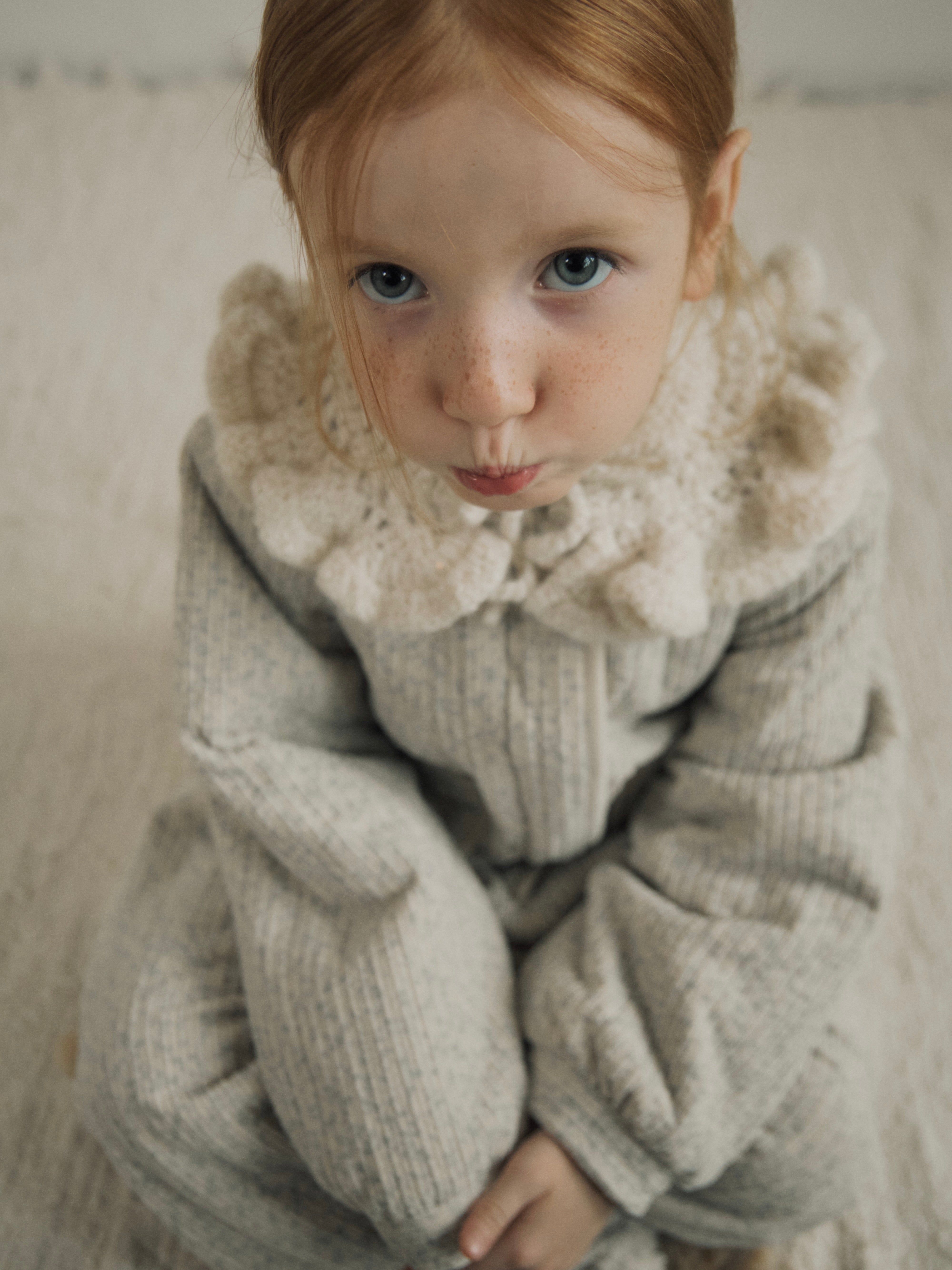 Ellin knit collar (handmade)