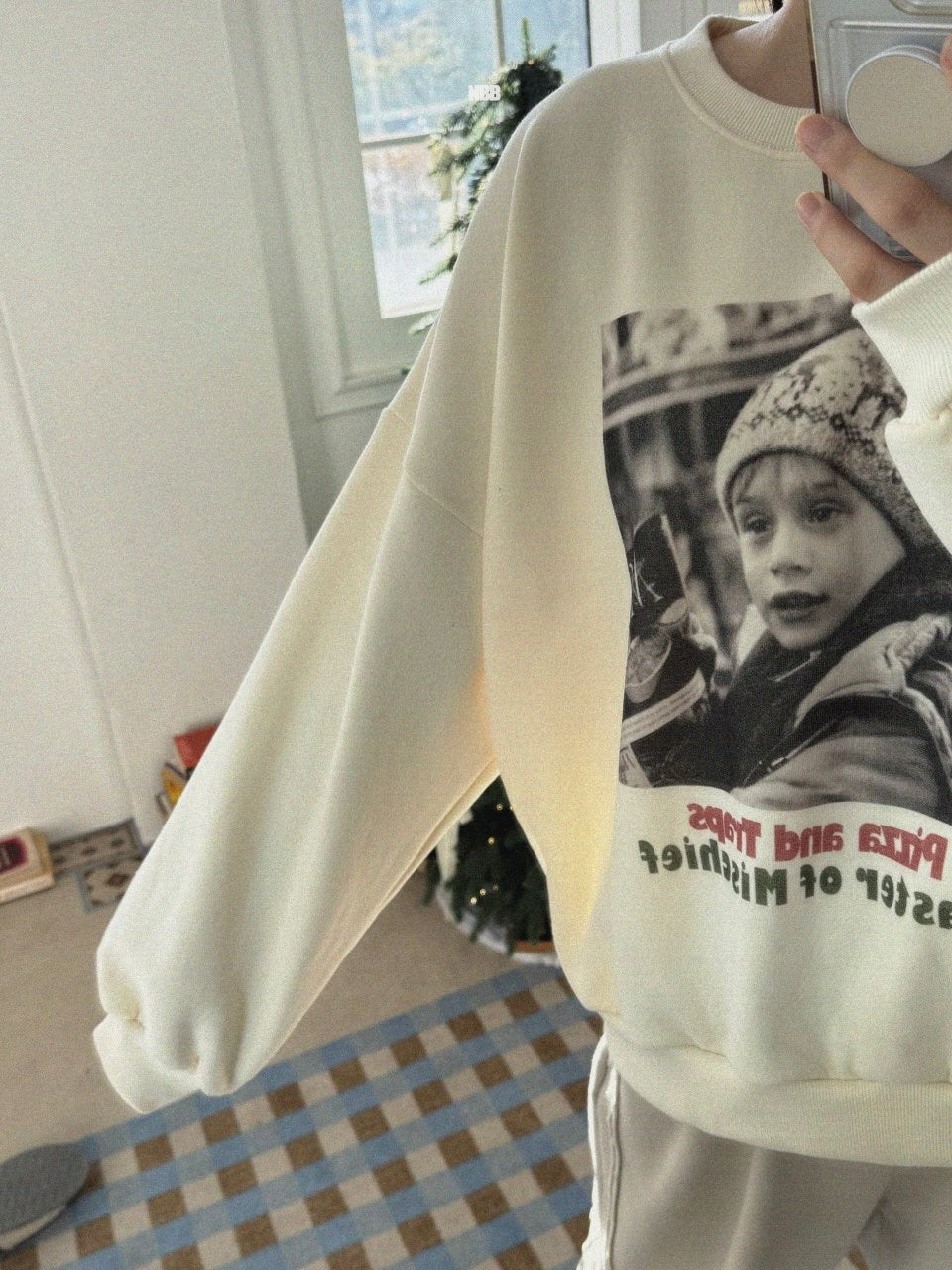 Pizza sweatshirt (adult size)