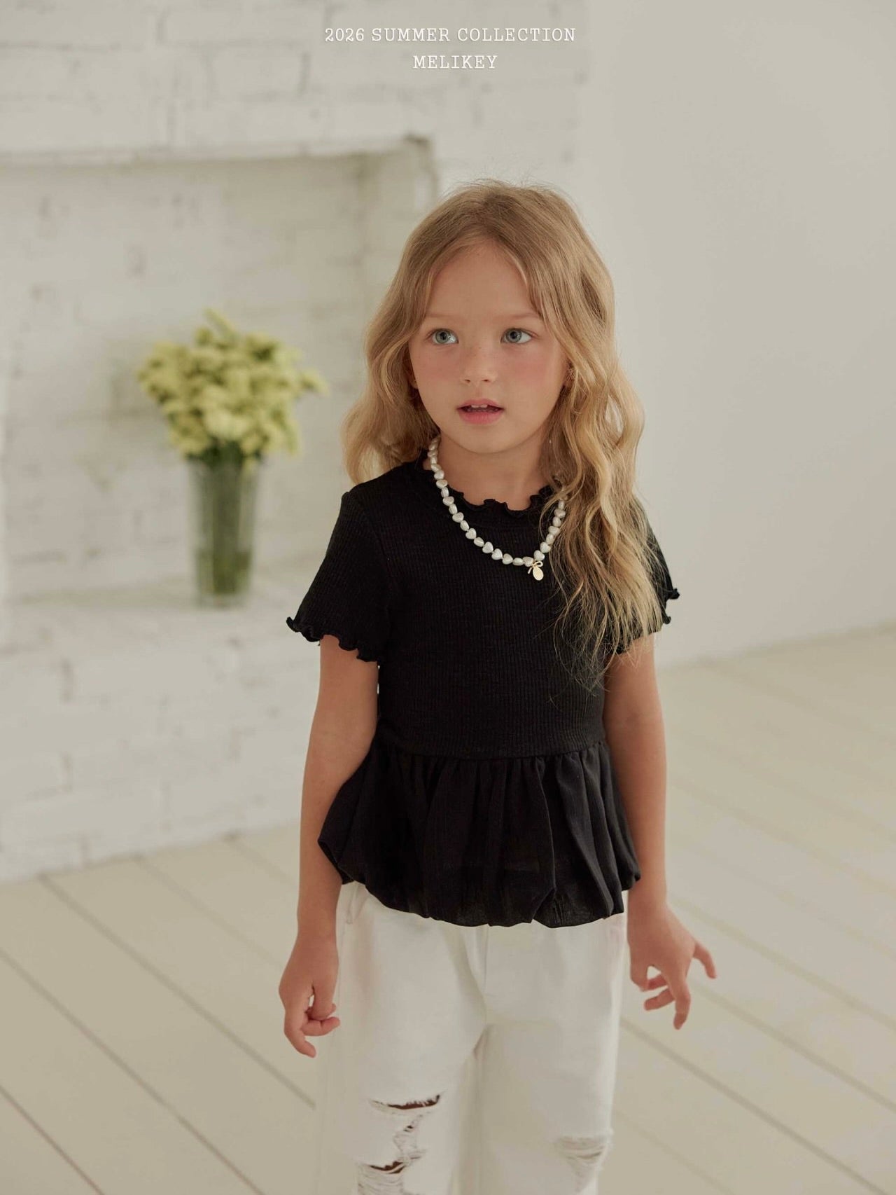 Bouncy ribbon T shirt