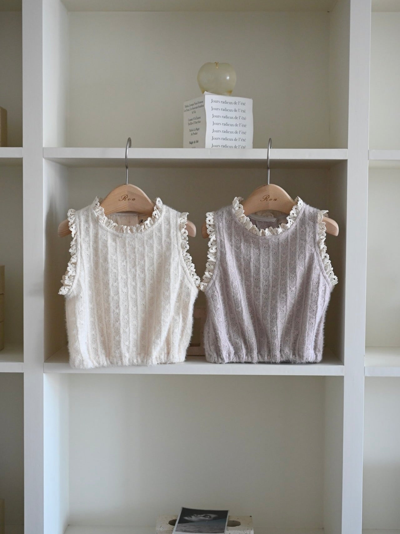Knit Lace Vest