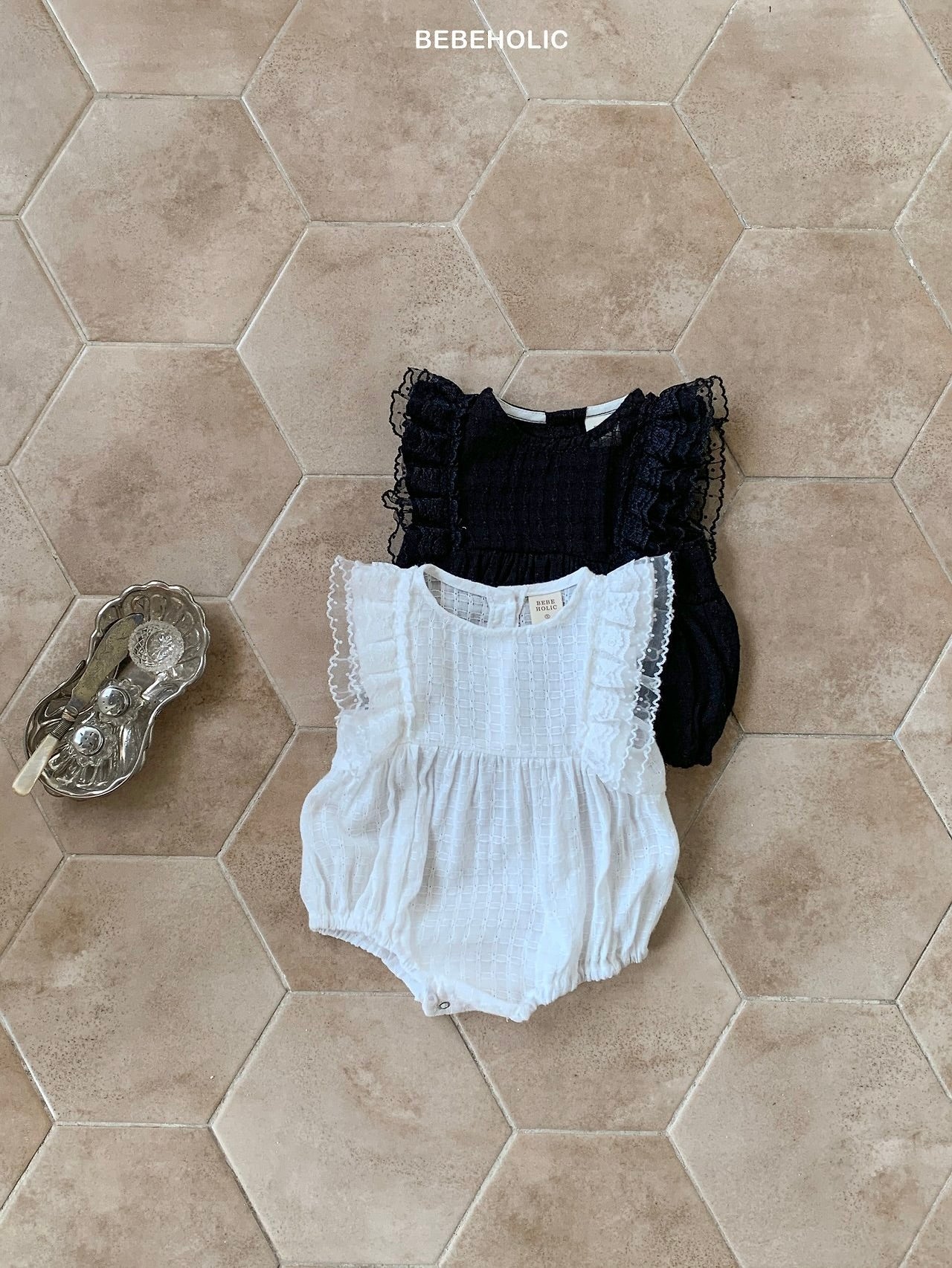 Penny lace rompers