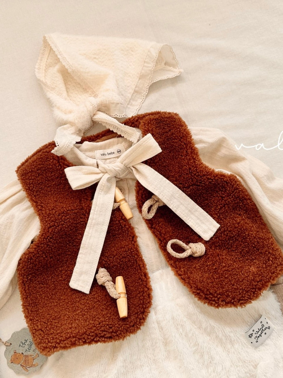 Lace fluffy scarf (baby)