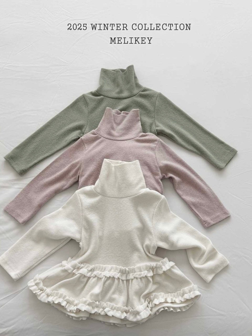 Tutu frill turtle neck T