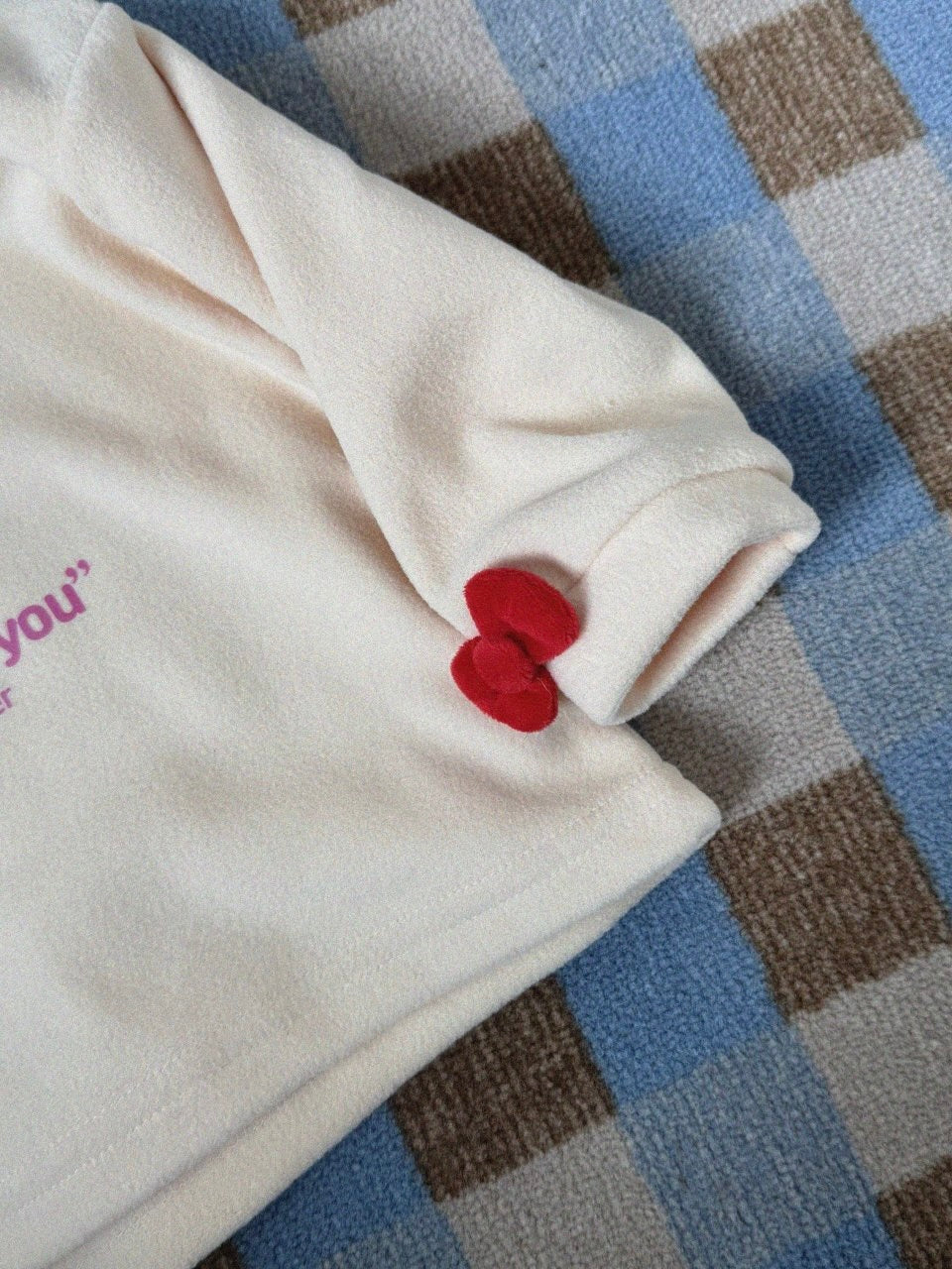 Sweetie ribbon sweatshirt