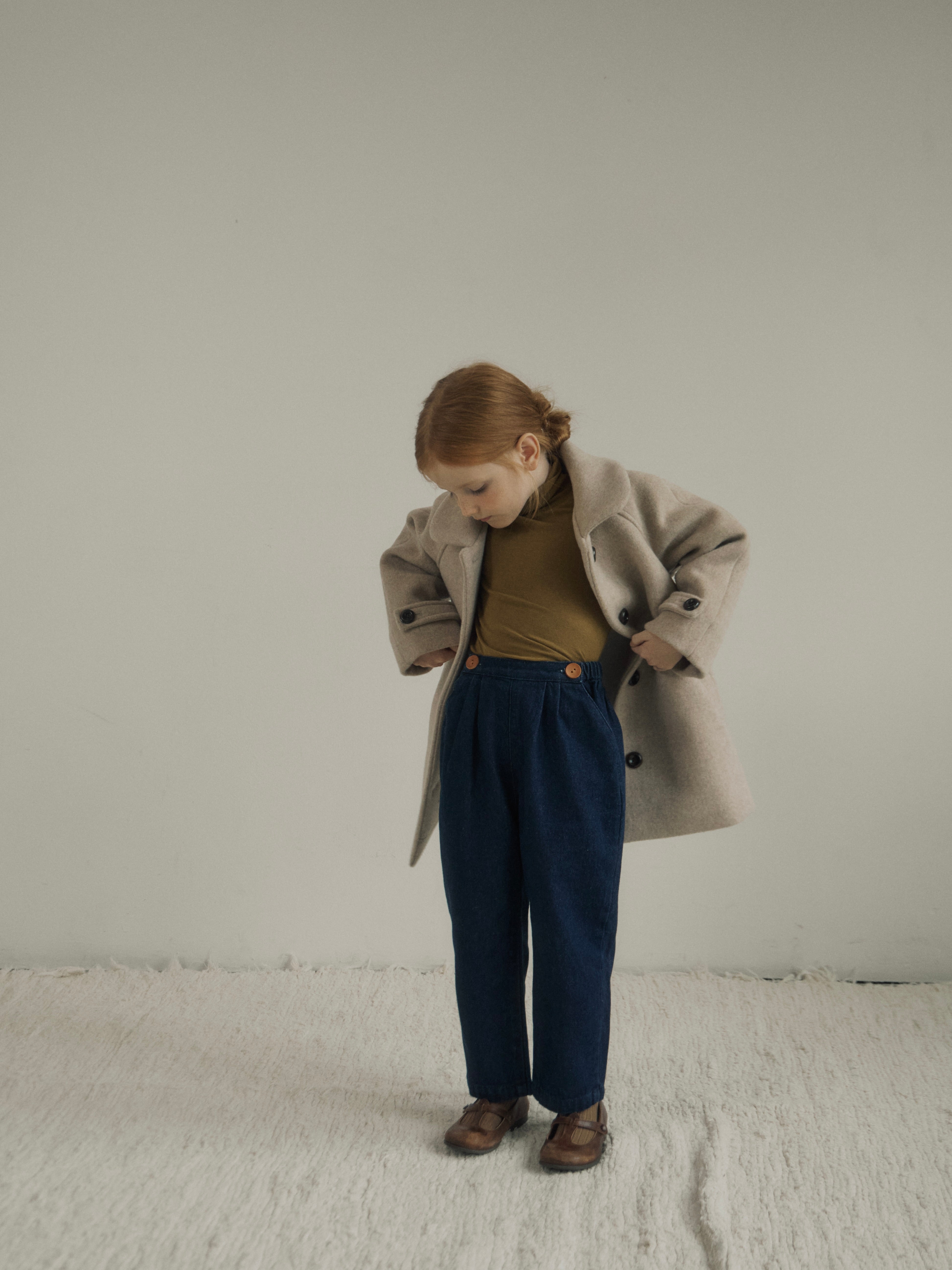 Noa wool coat (beige)