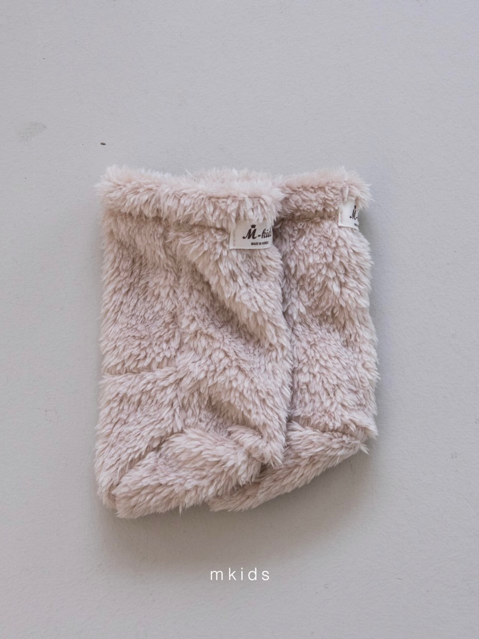 Soft fleece foot muff