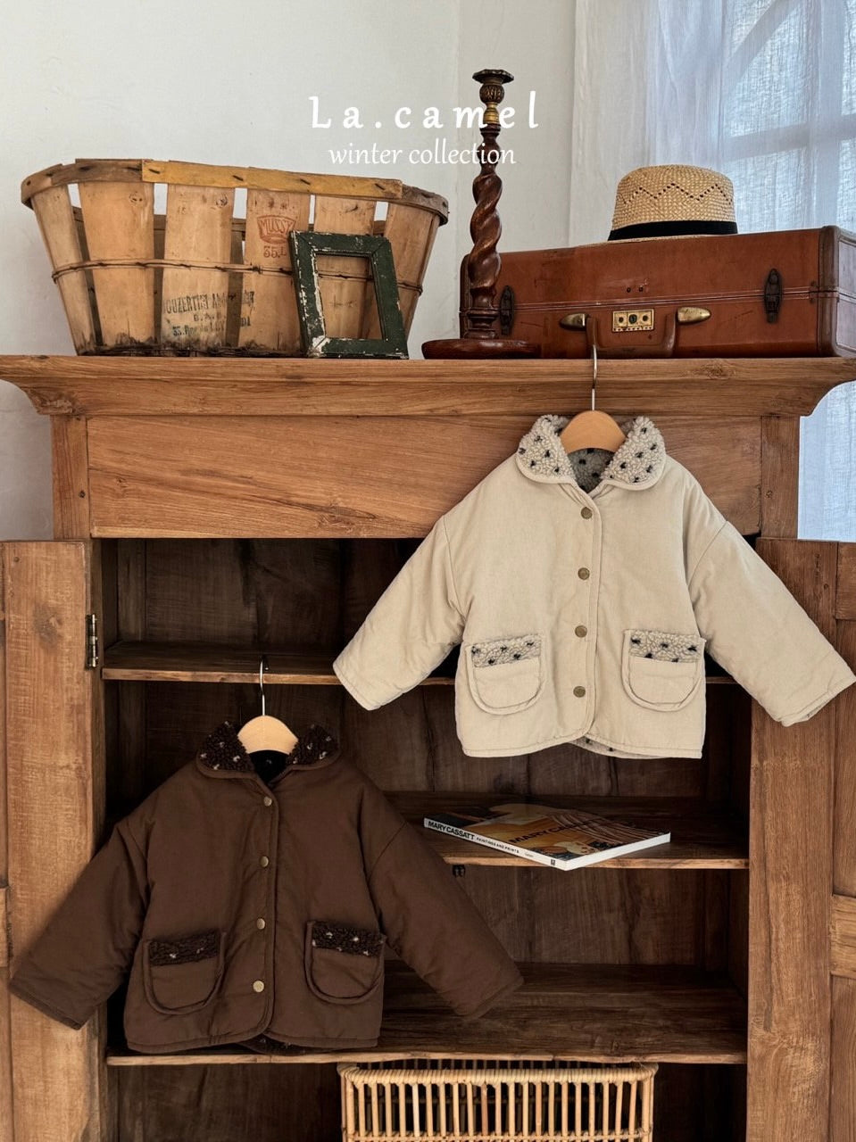 Brownie reversible padding jacket