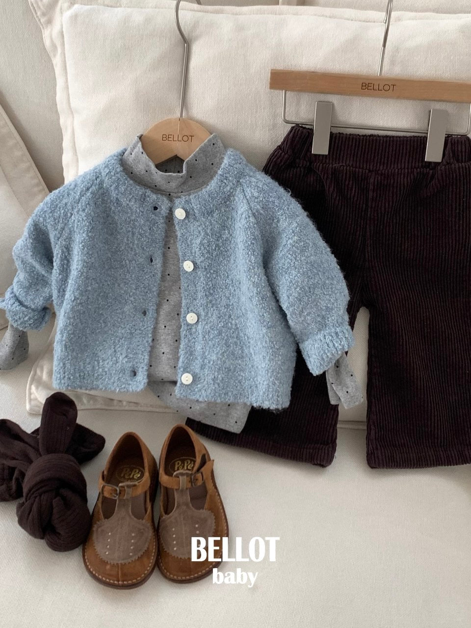 Bebe Curly Cardigan