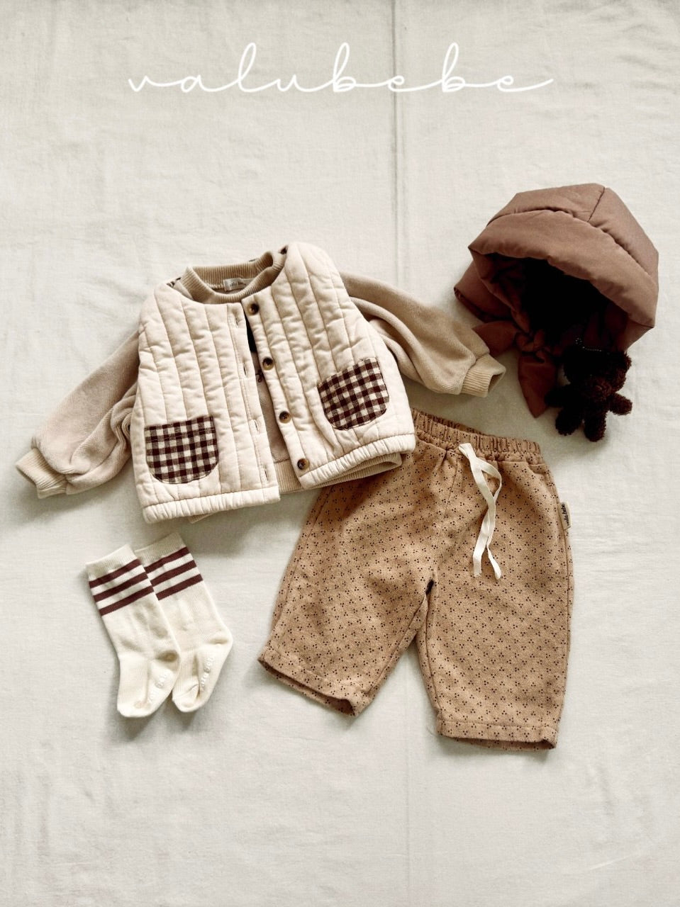 Basic line socks set (baby)